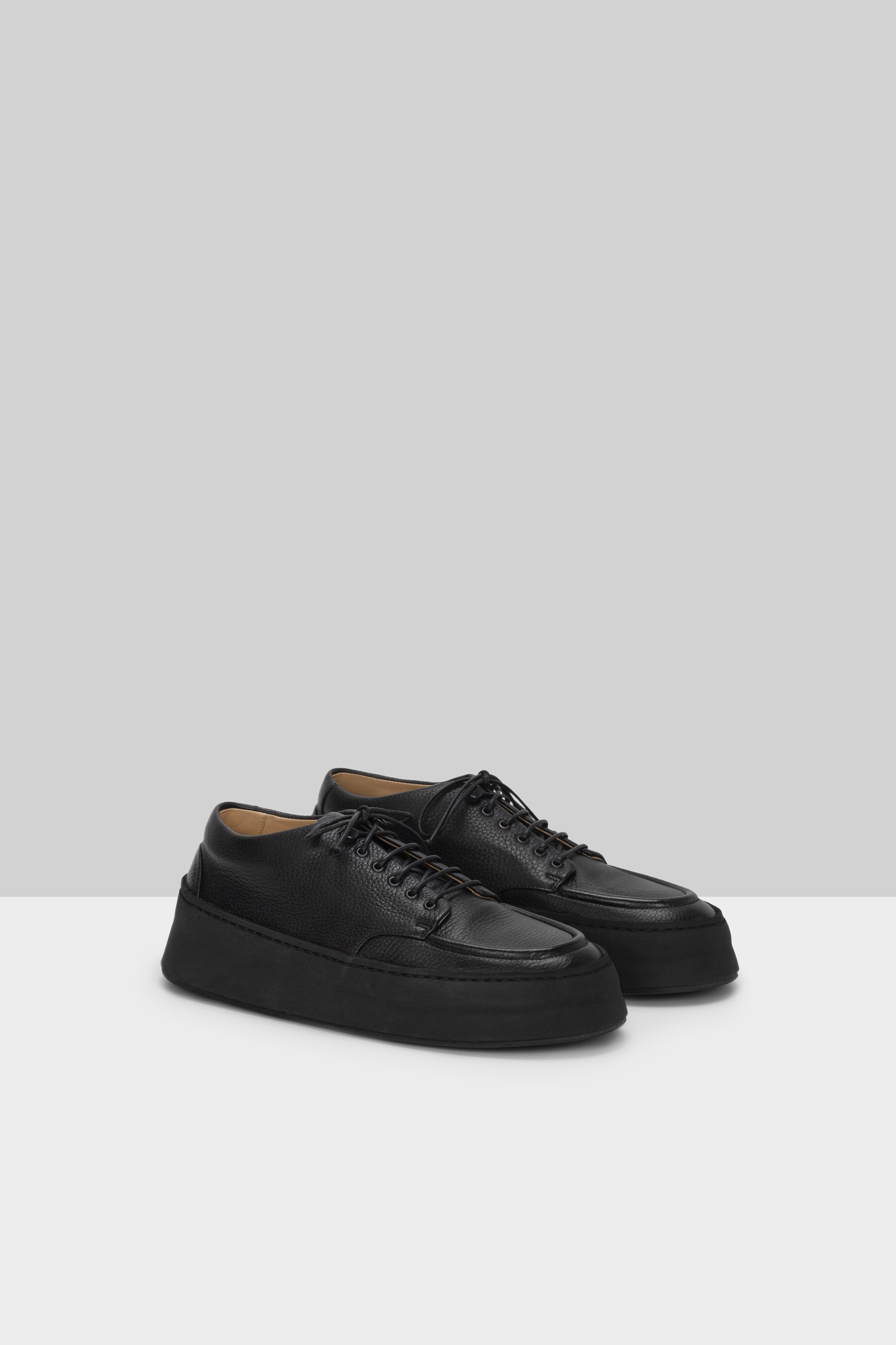 Cassapana Black Derby Shoes