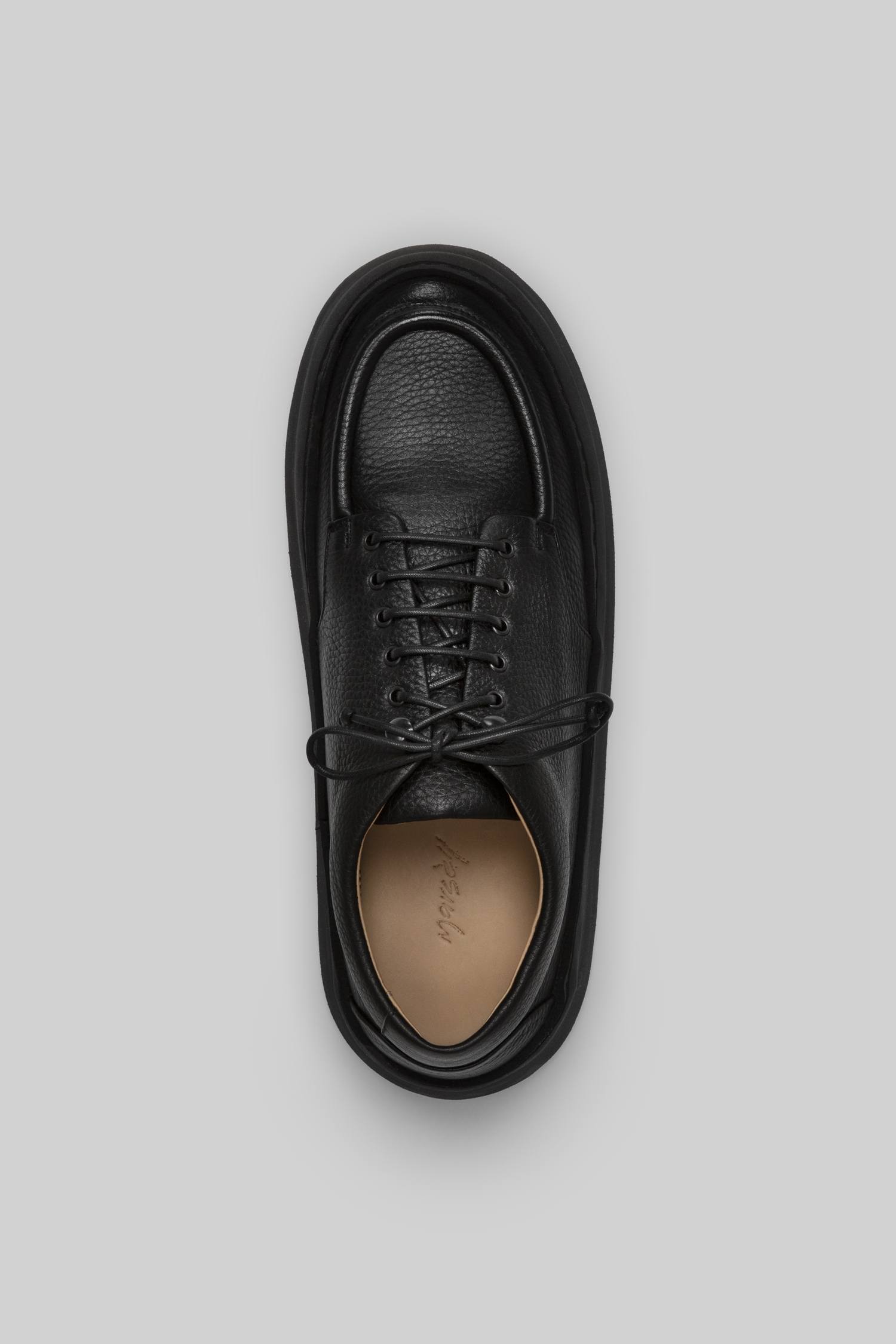 Cassapana Black Derby Shoes