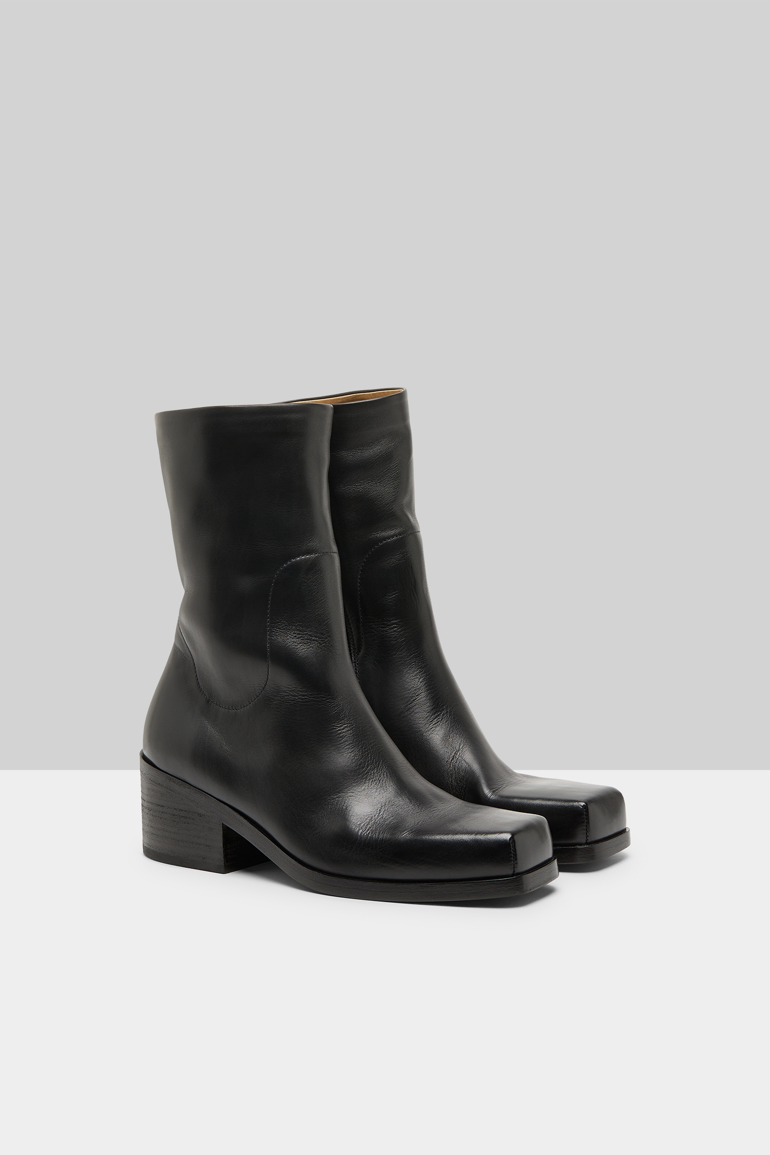 Cassello Black Ankle Boots