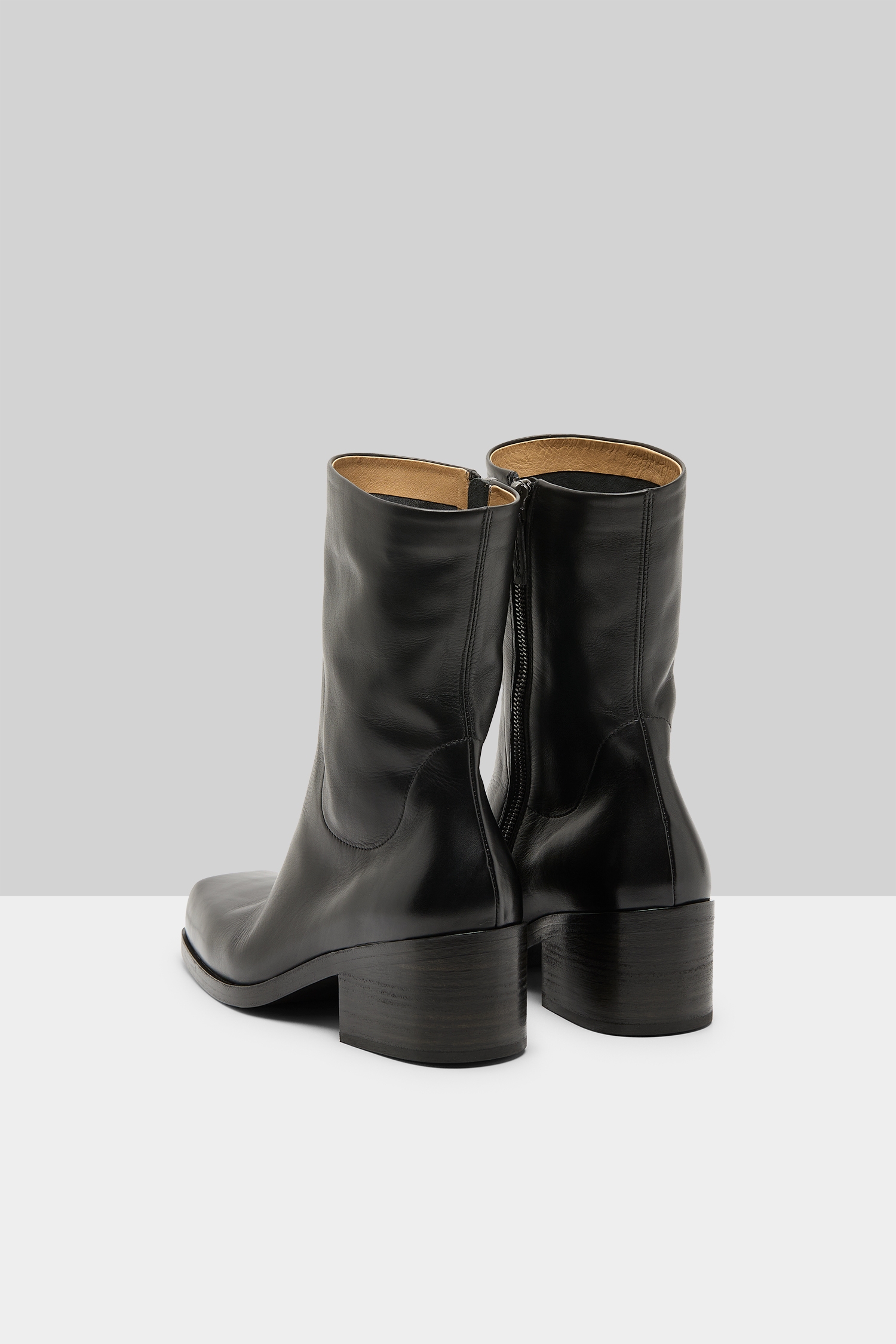 Cassello Black Ankle Boots