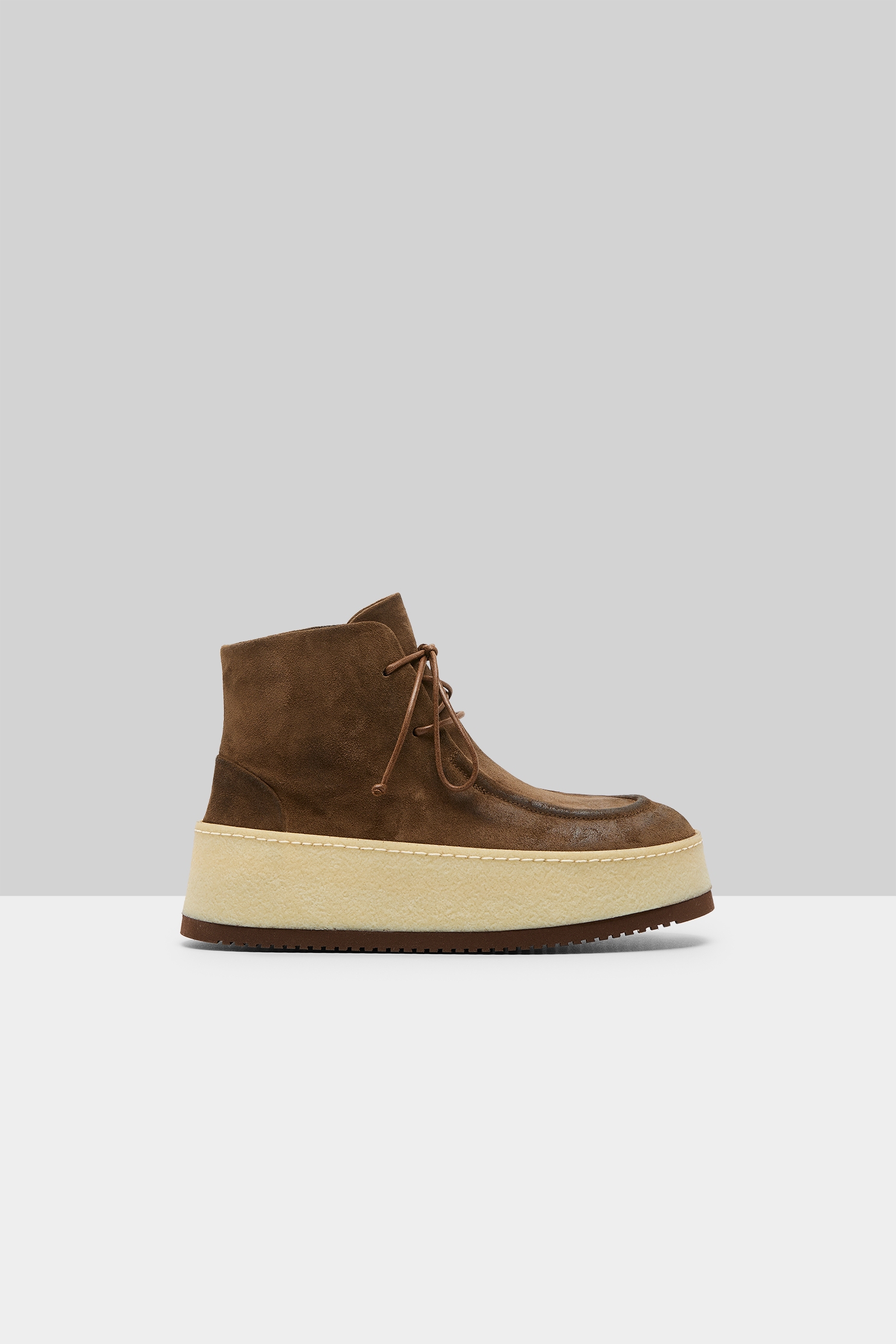 Parapana Chocolate Suede Ankle Boots