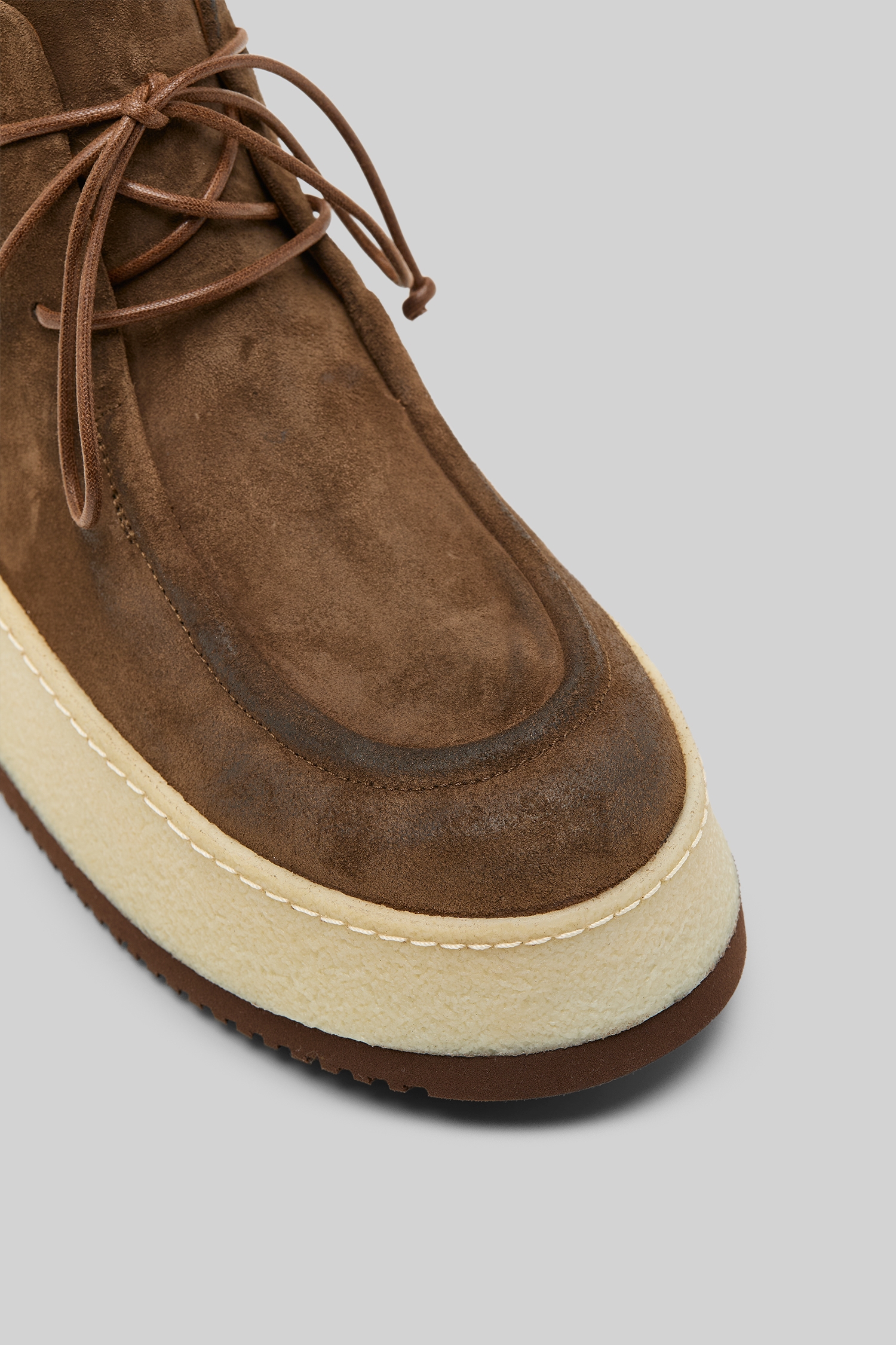 Parapana Chocolate Suede Ankle Boots
