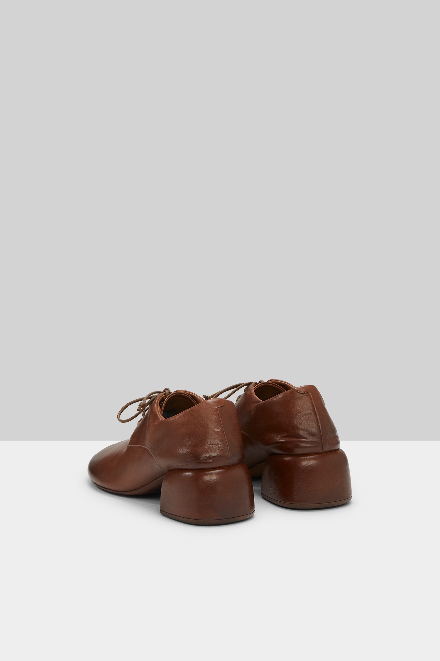 Basata Basalt Leather Derby Shoes