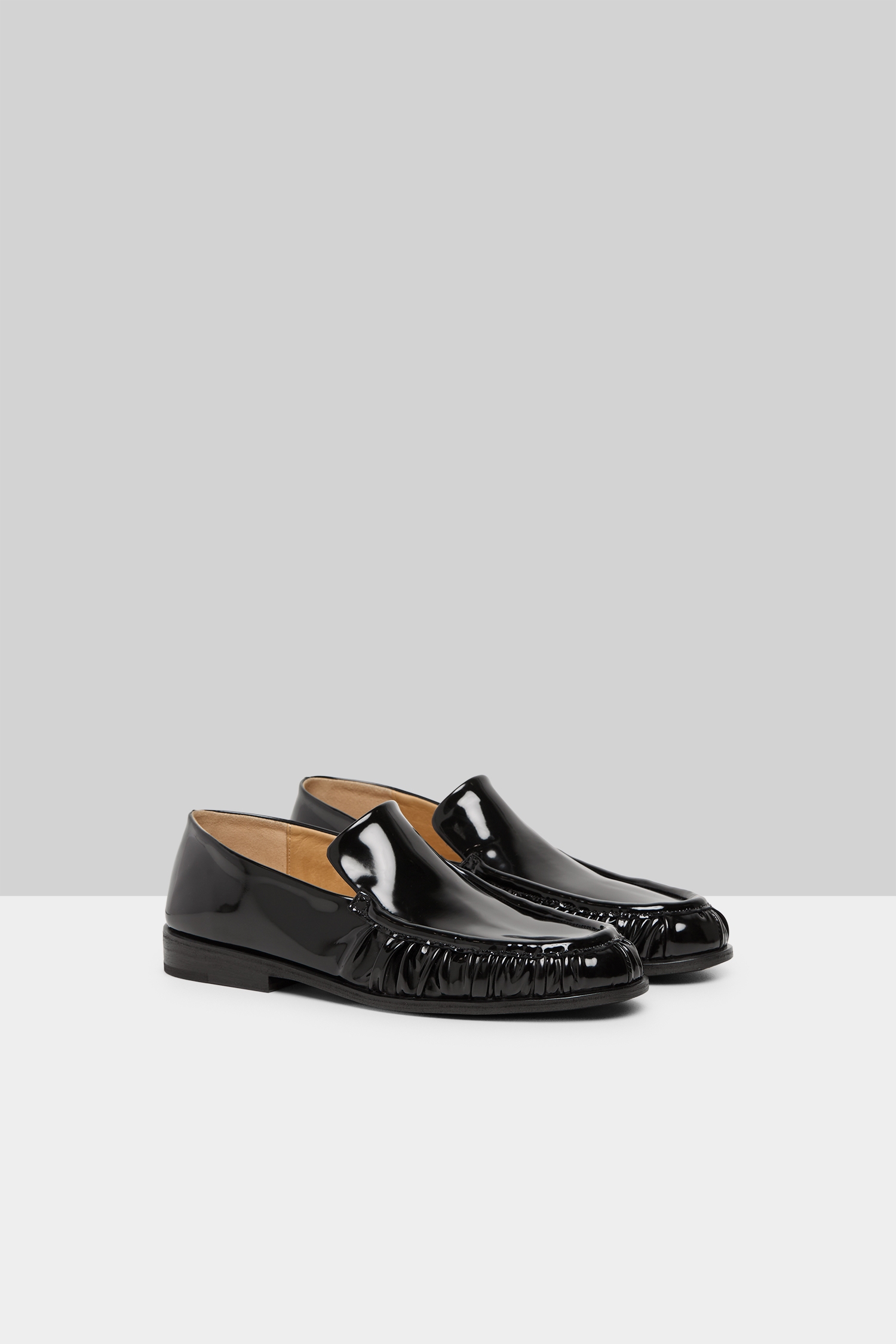 Mocassino Black Leather Loafers