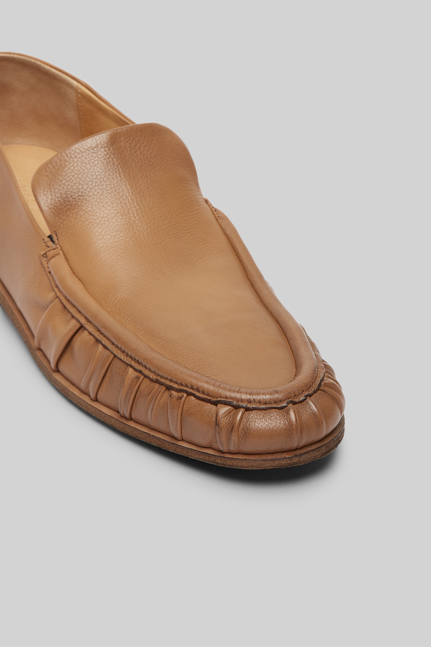 Mocassino Hazelnut Leather Loafers