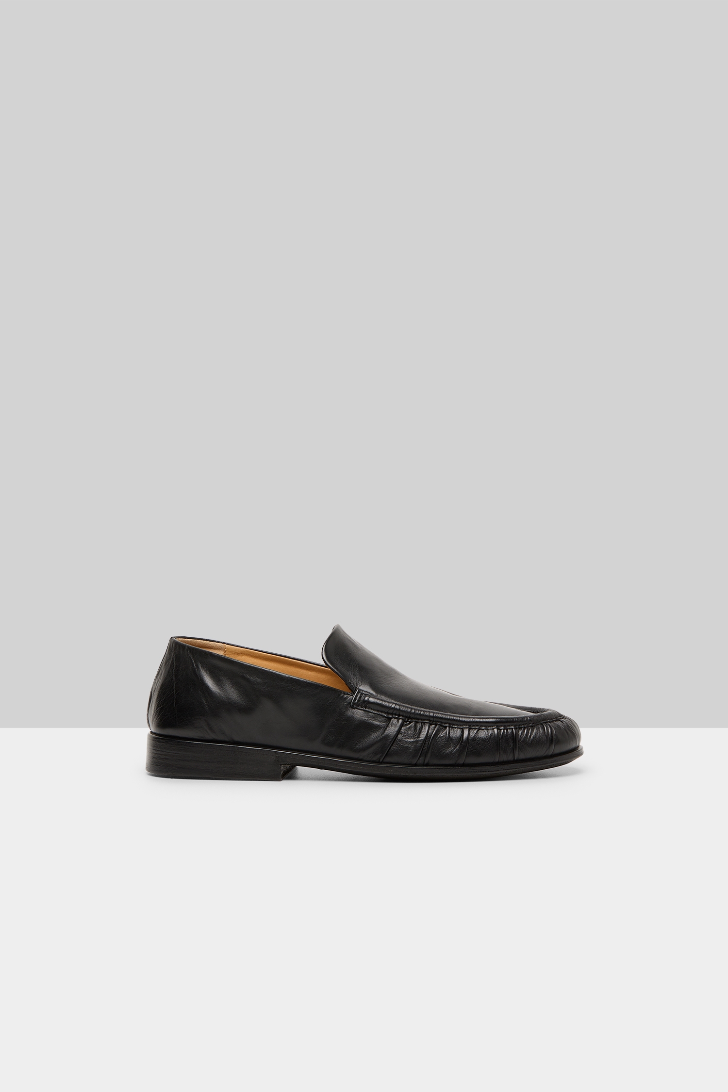 Mocassino Black Leather Loafers