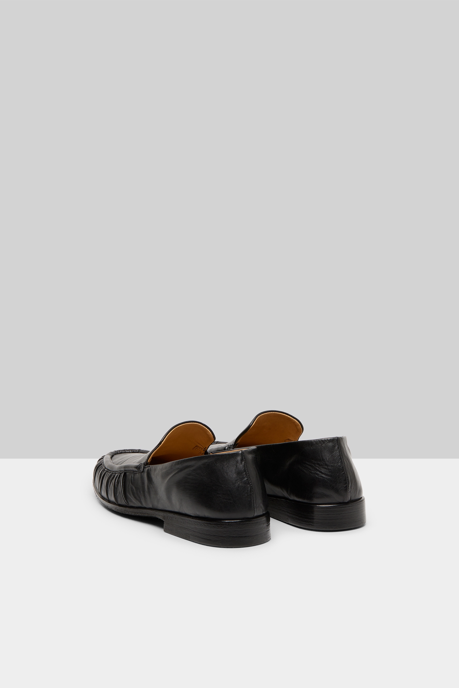 Mocassino Black Leather Loafers