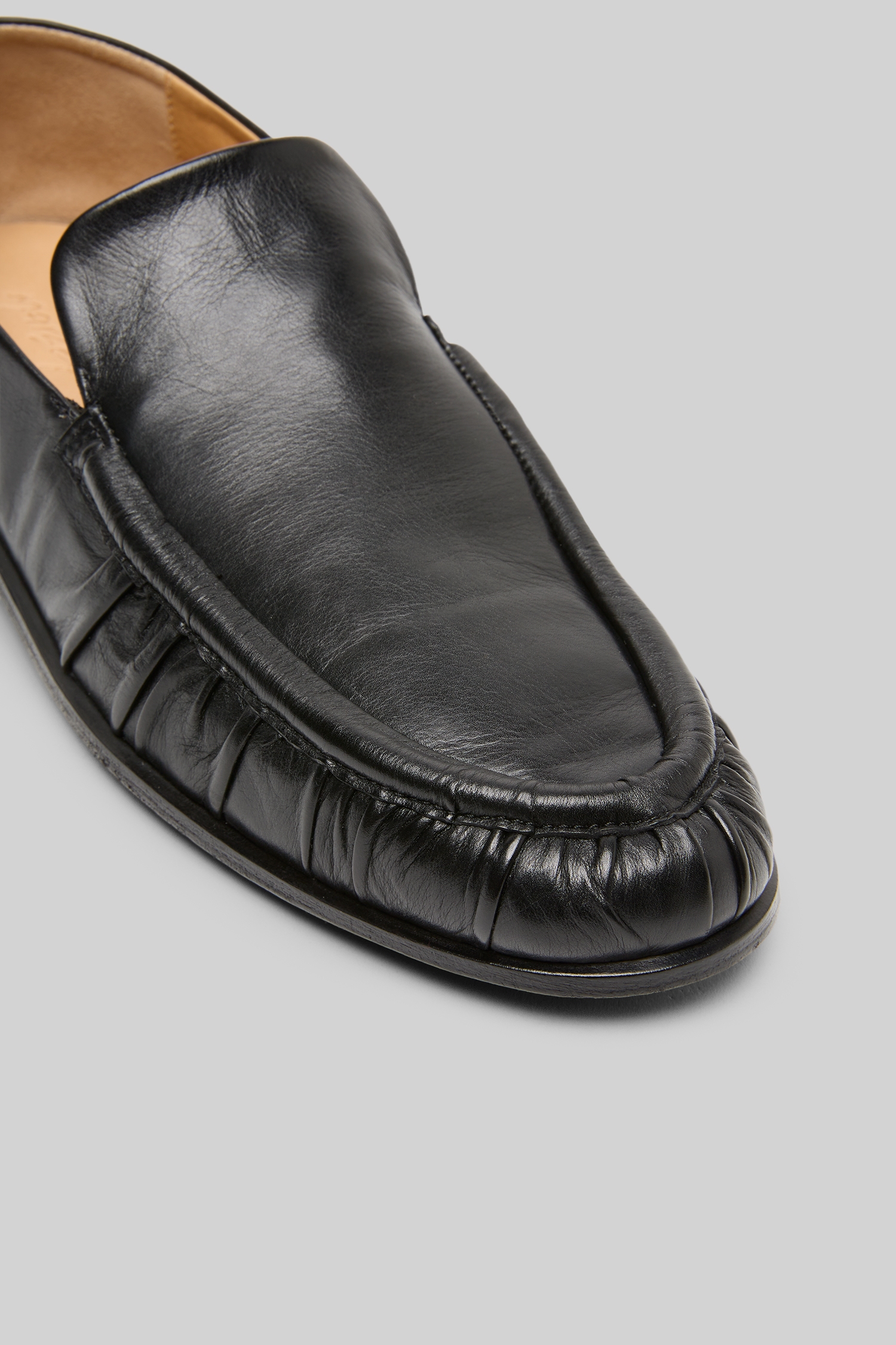 Mocassino Black Leather Loafers