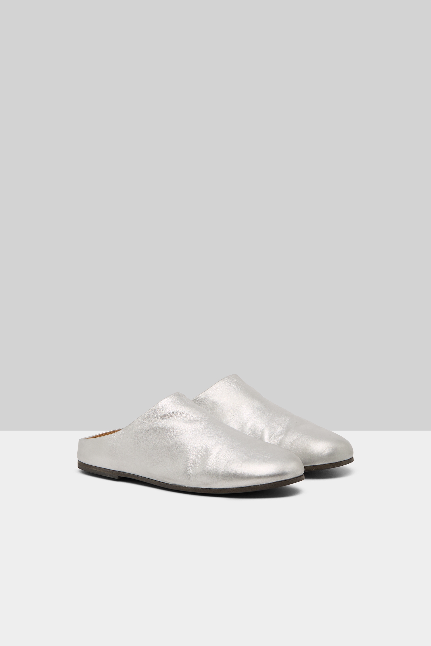 Steccoblocco Silver Foil Mule