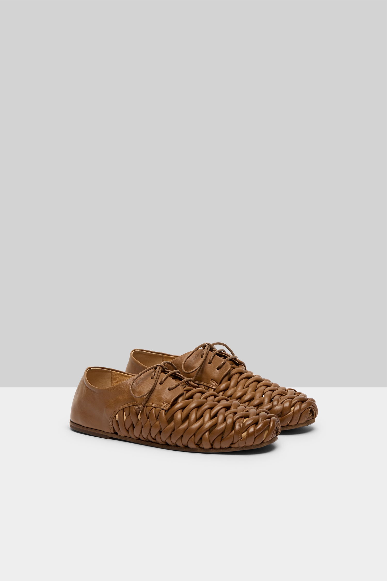 Steccoblocco Walnut Derby Shoes