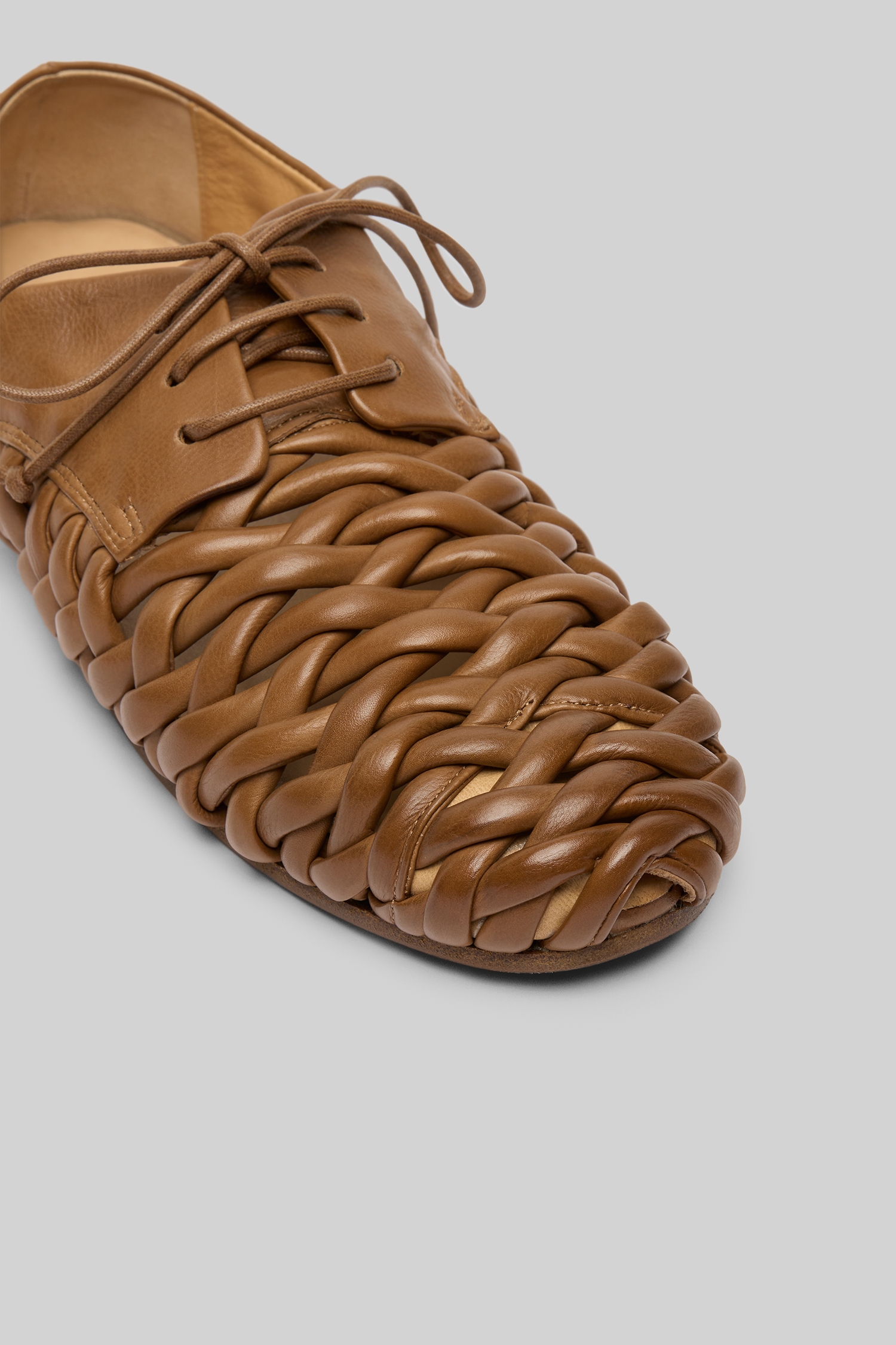 Steccoblocco Walnut Derby Shoes