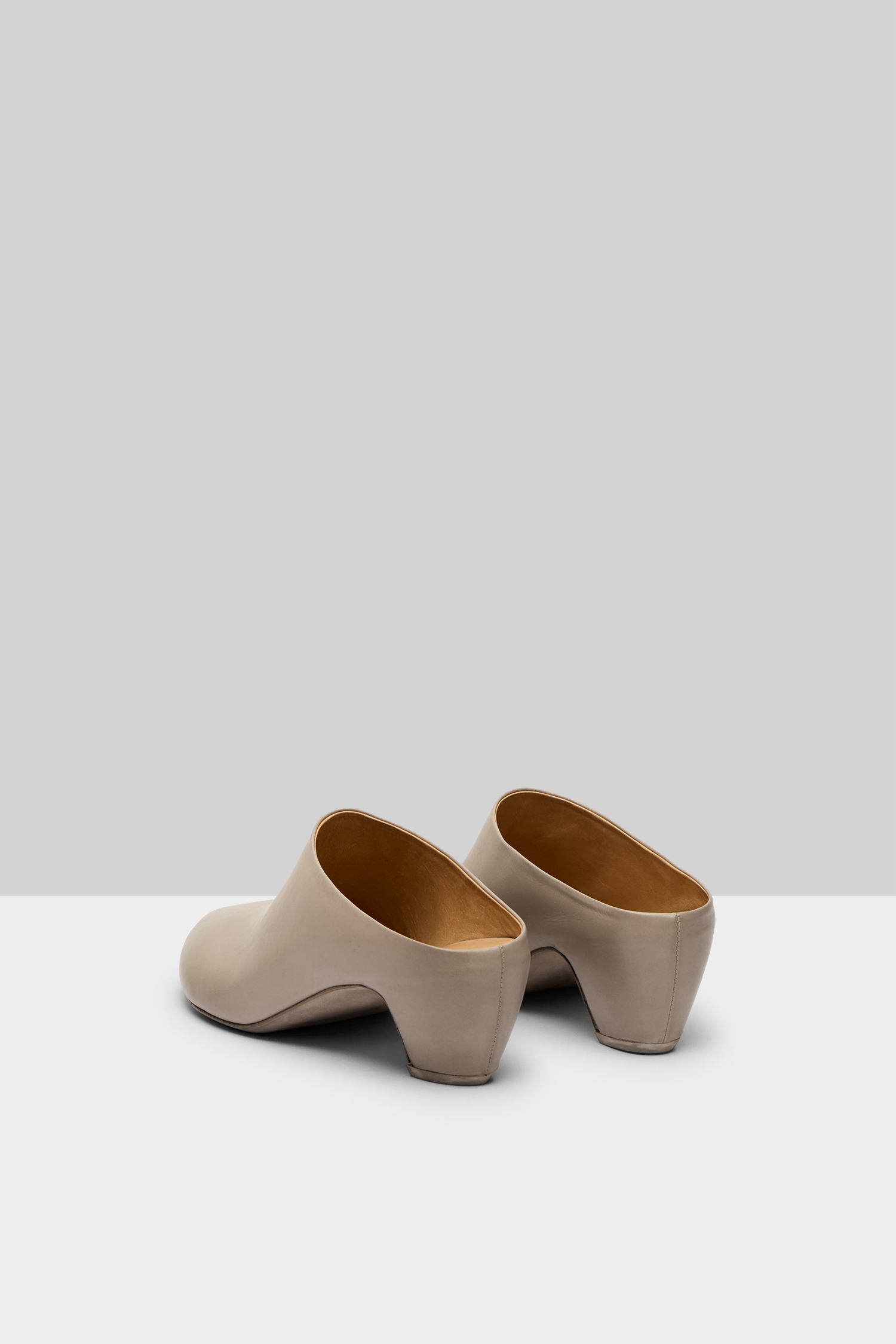 Stonda Clay Leather Mule