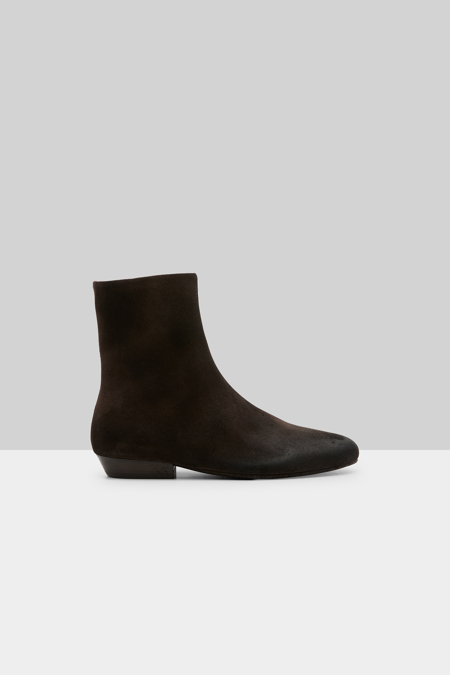 Miniblocco Dark Brown Suede Ankle Boots