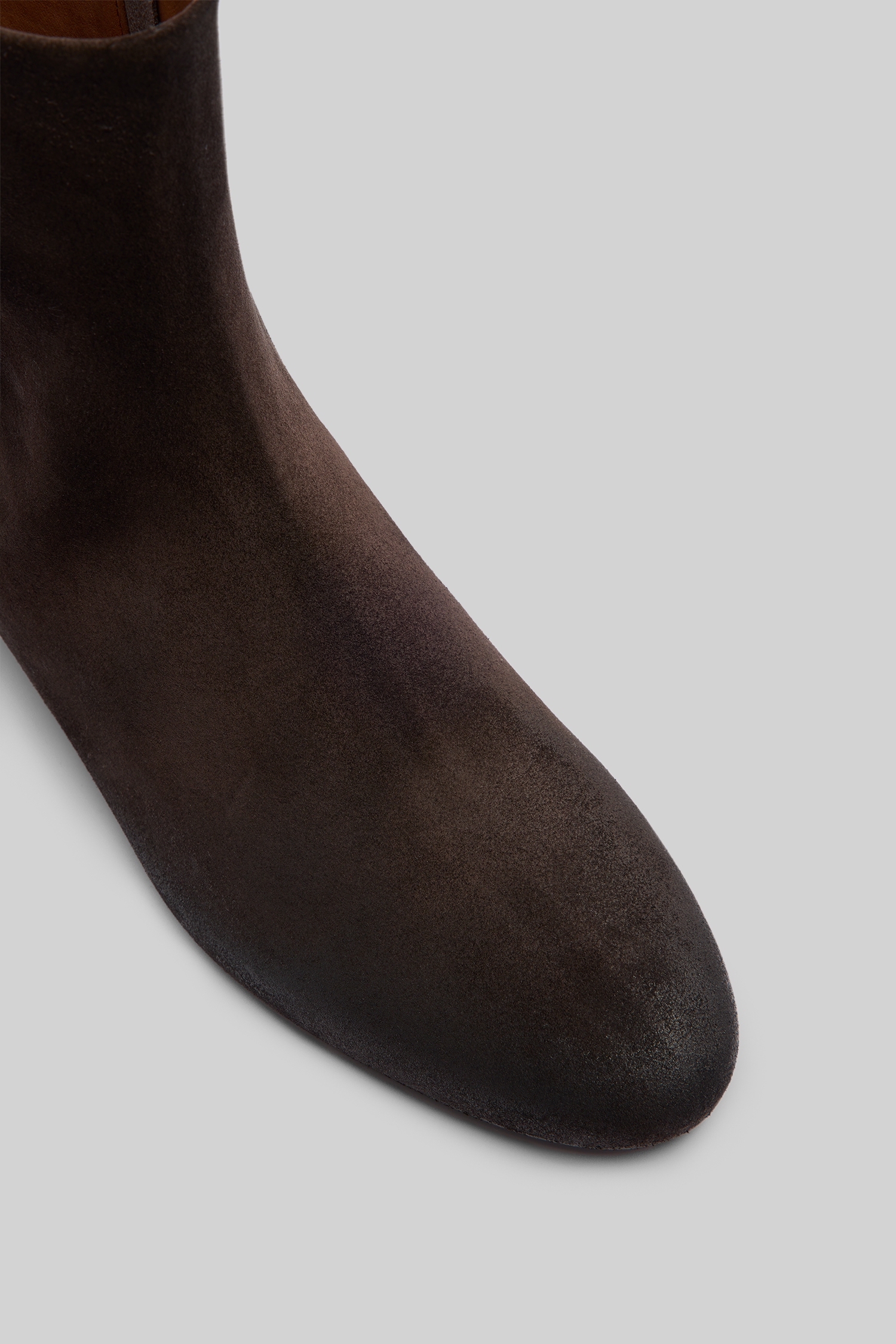 Miniblocco Dark Brown Suede Ankle Boots
