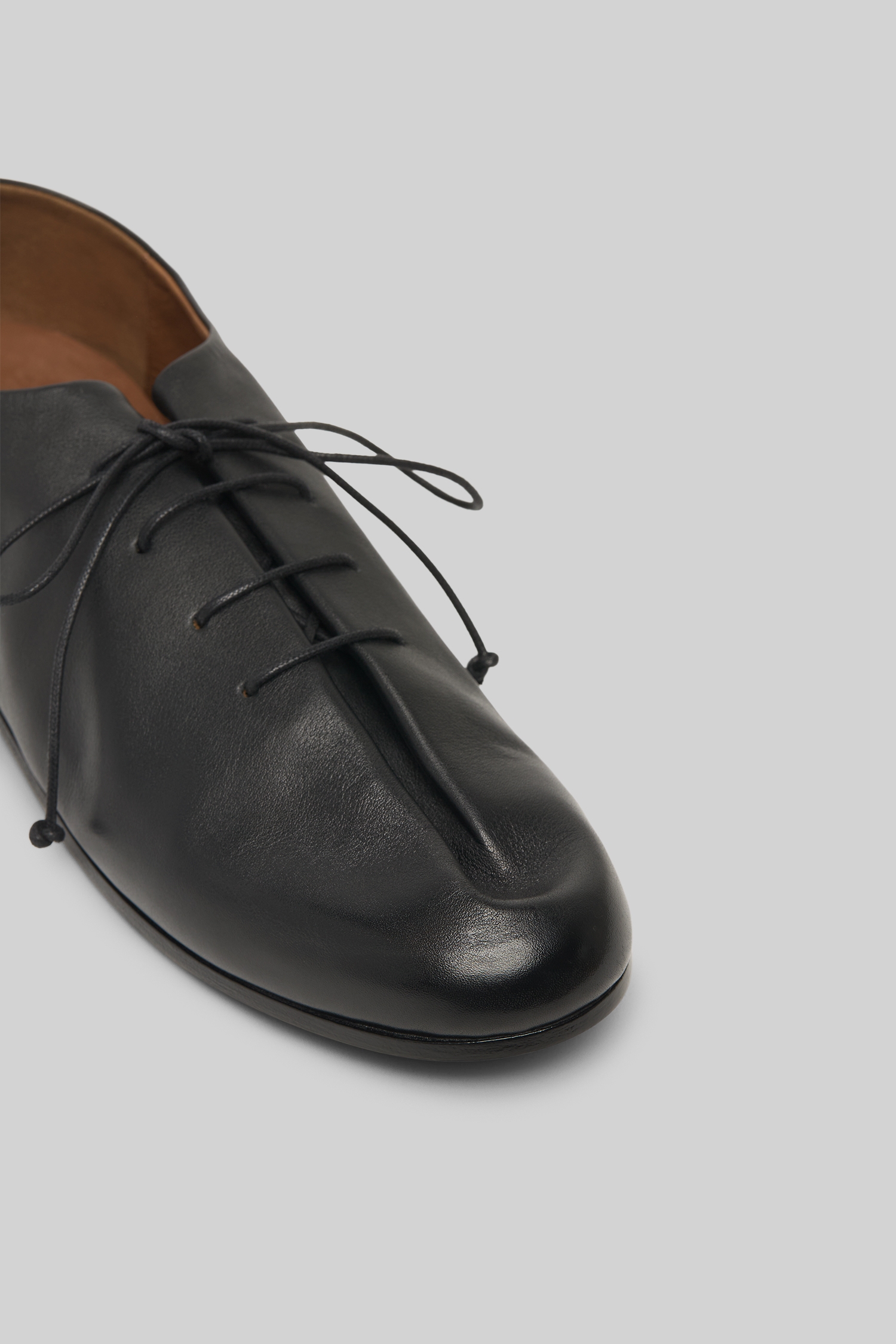 Steccoblocco Black Leather Derby Shoes