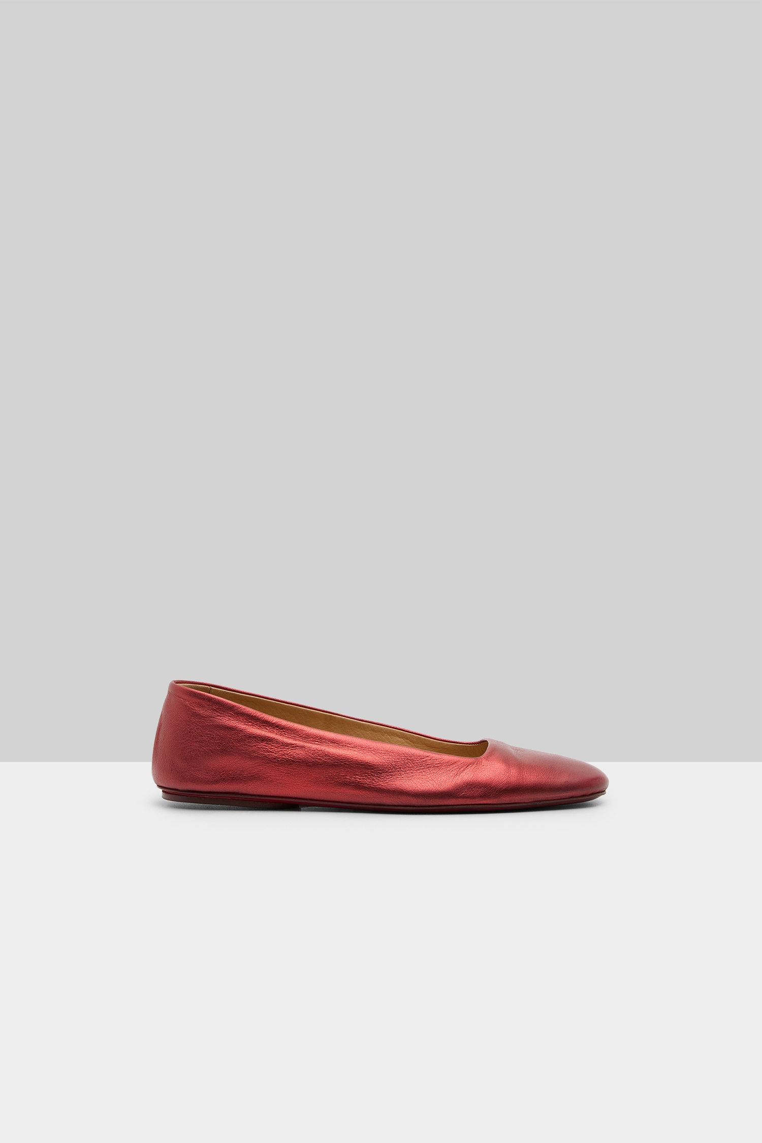 Distesa Red Ballerina Shoes