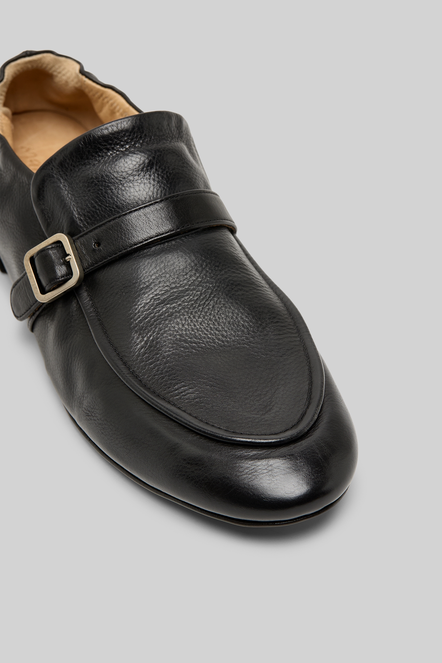 Mandolo Black Loafers