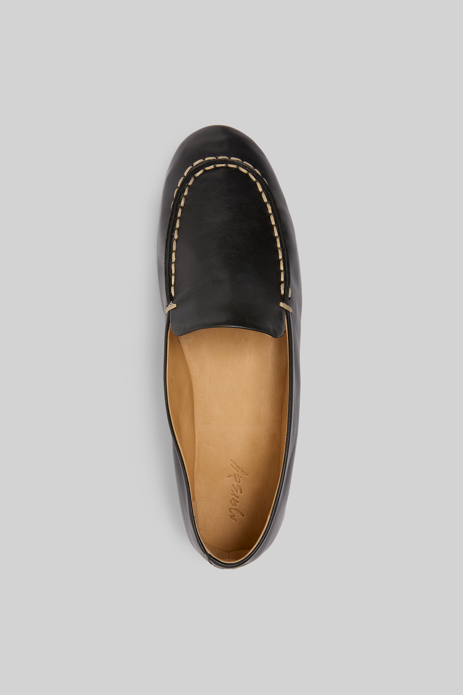 Mandolo Black Loafers
