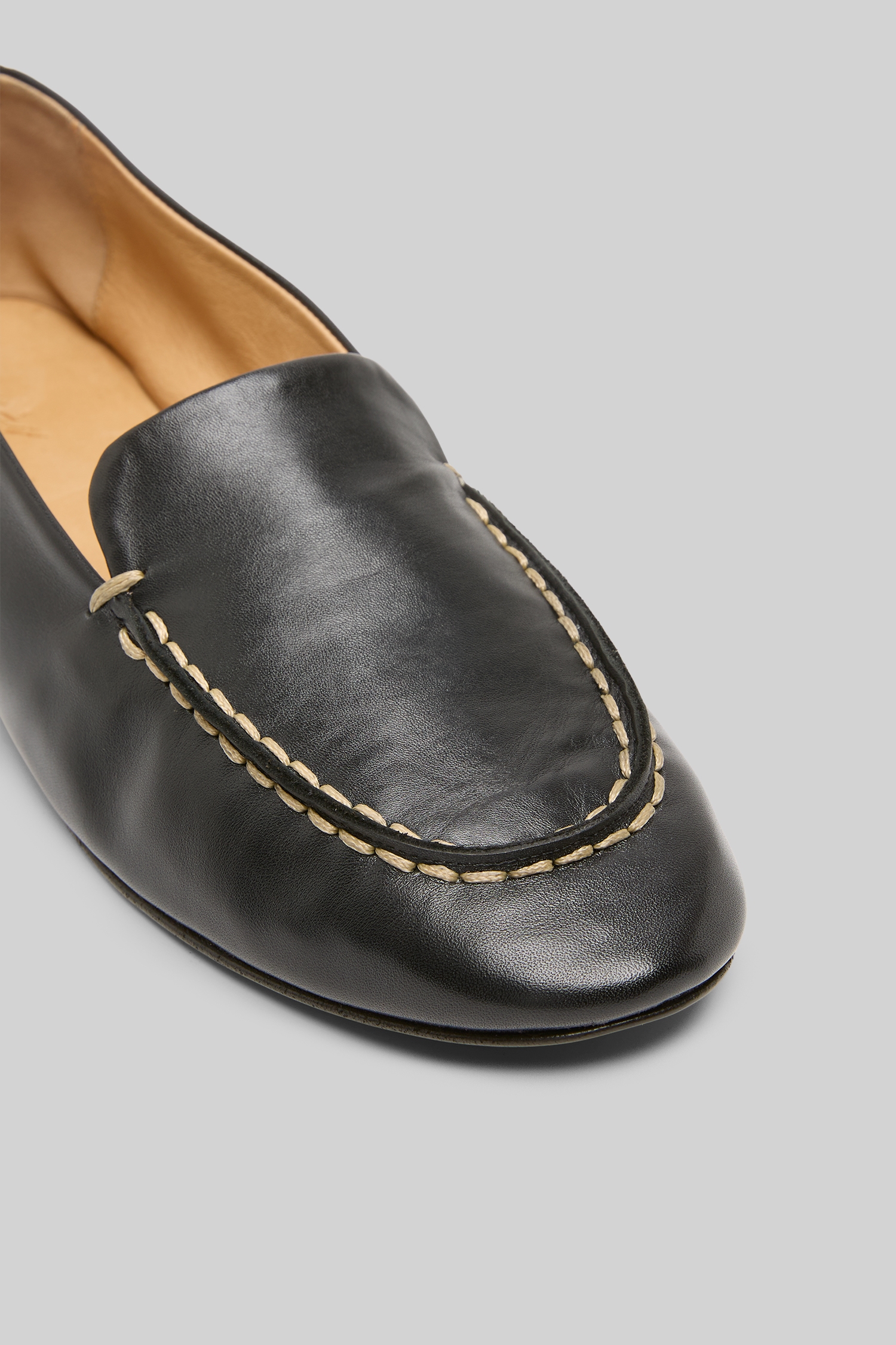 Mandolo Black Loafers