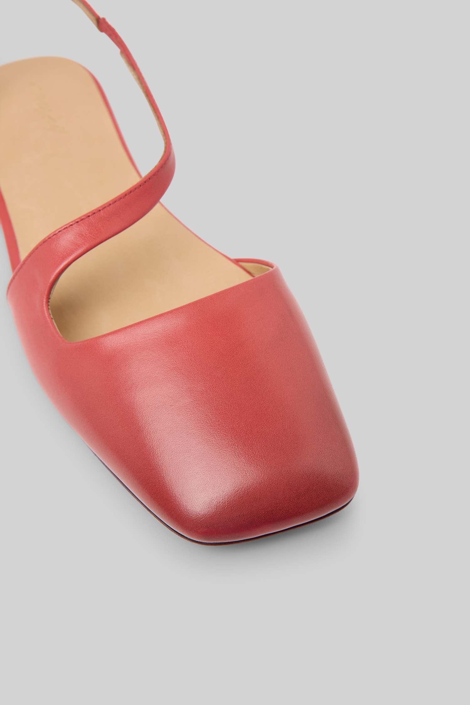 Quadrangolo Red Ballerina Shoes
