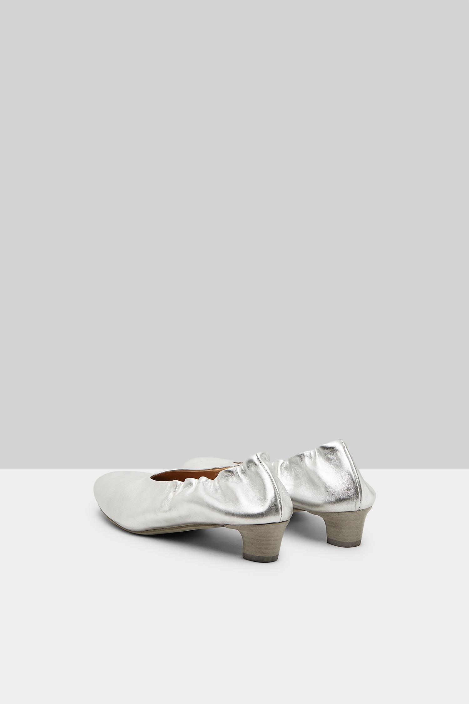 Scia Silver Foil Pumps