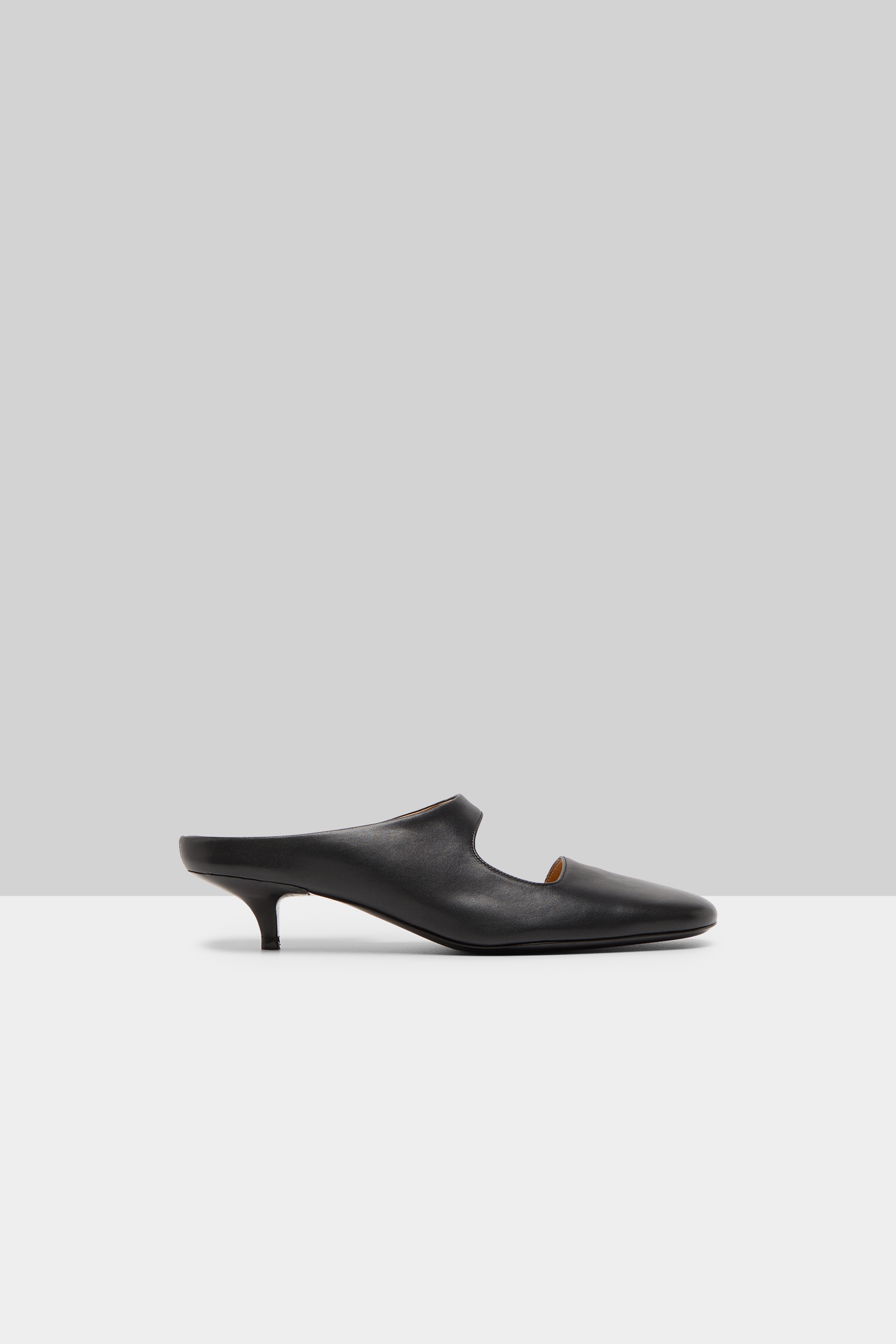 Spianata Black Mule