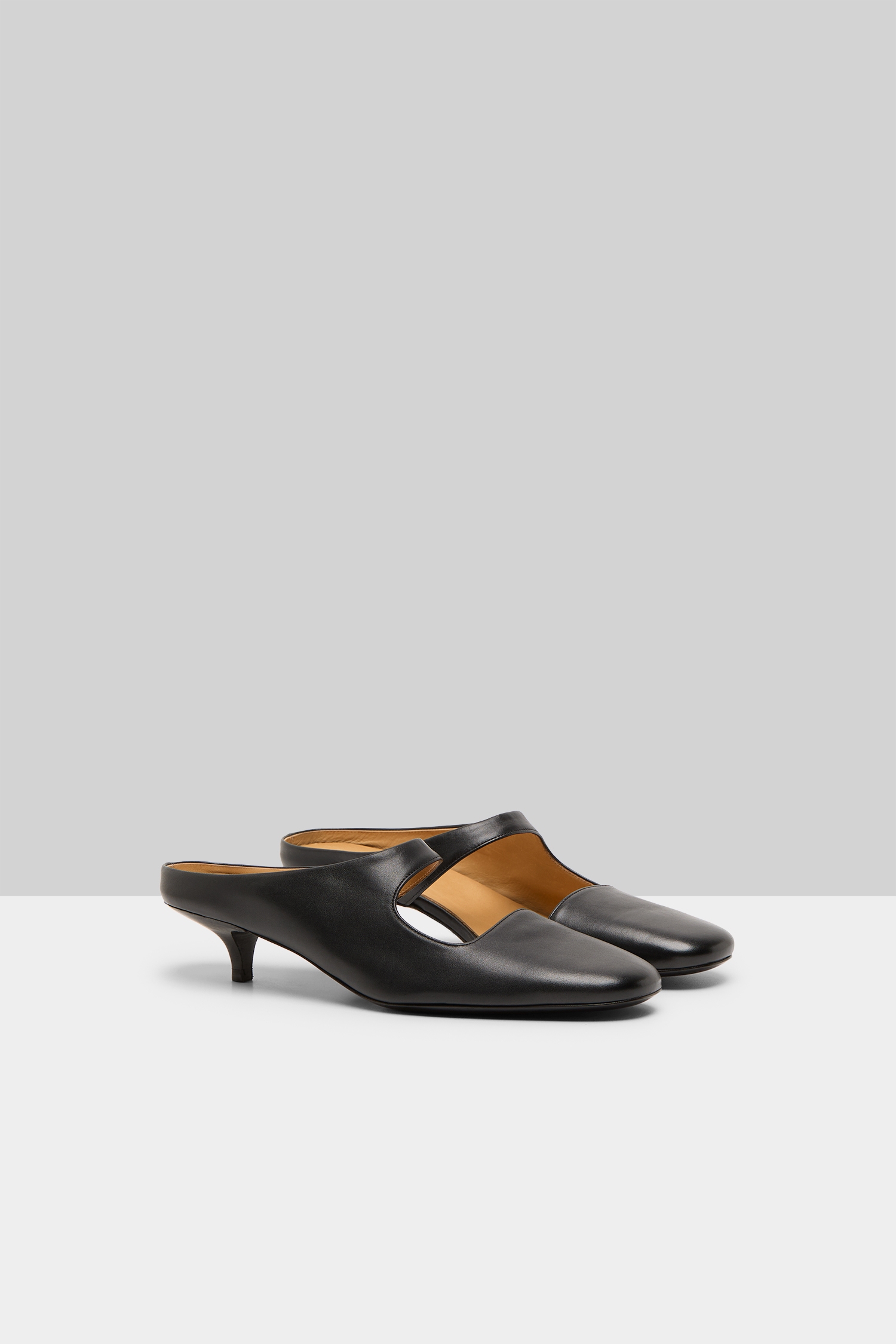 Spianata Black Mule