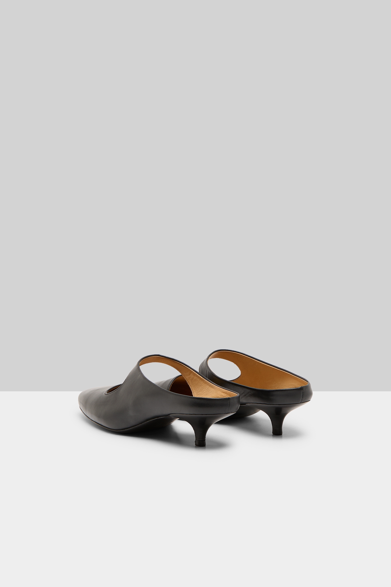 Spianata Black Mule