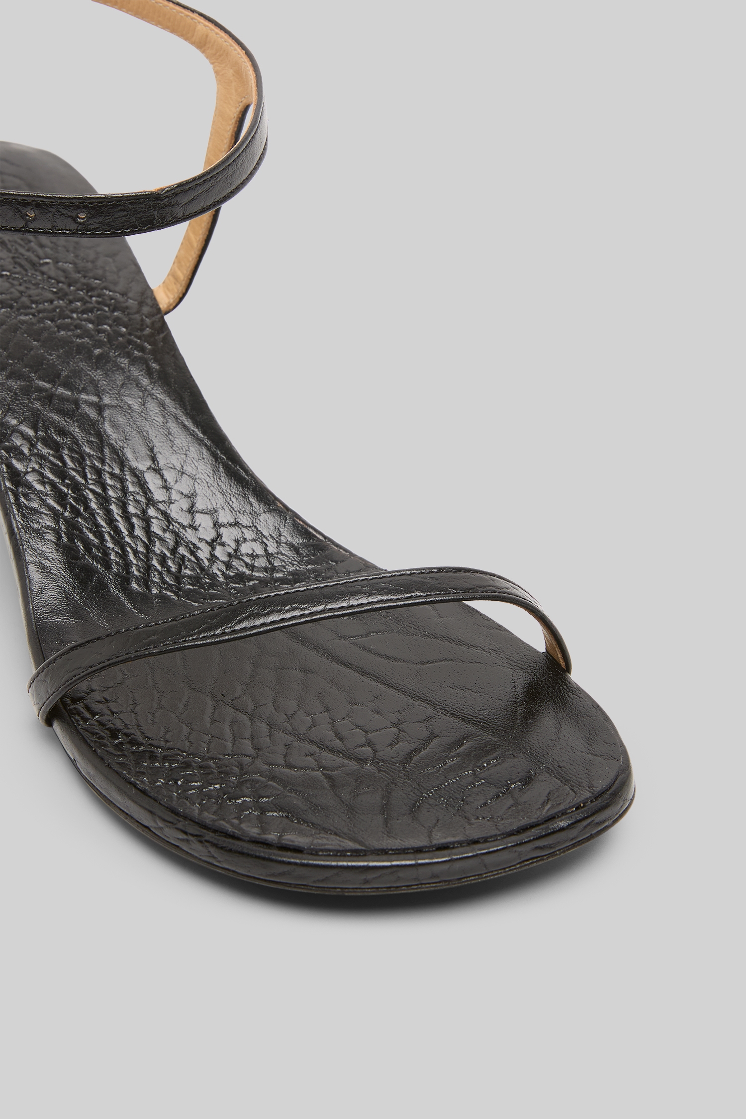 Sottiletta Black Sandal