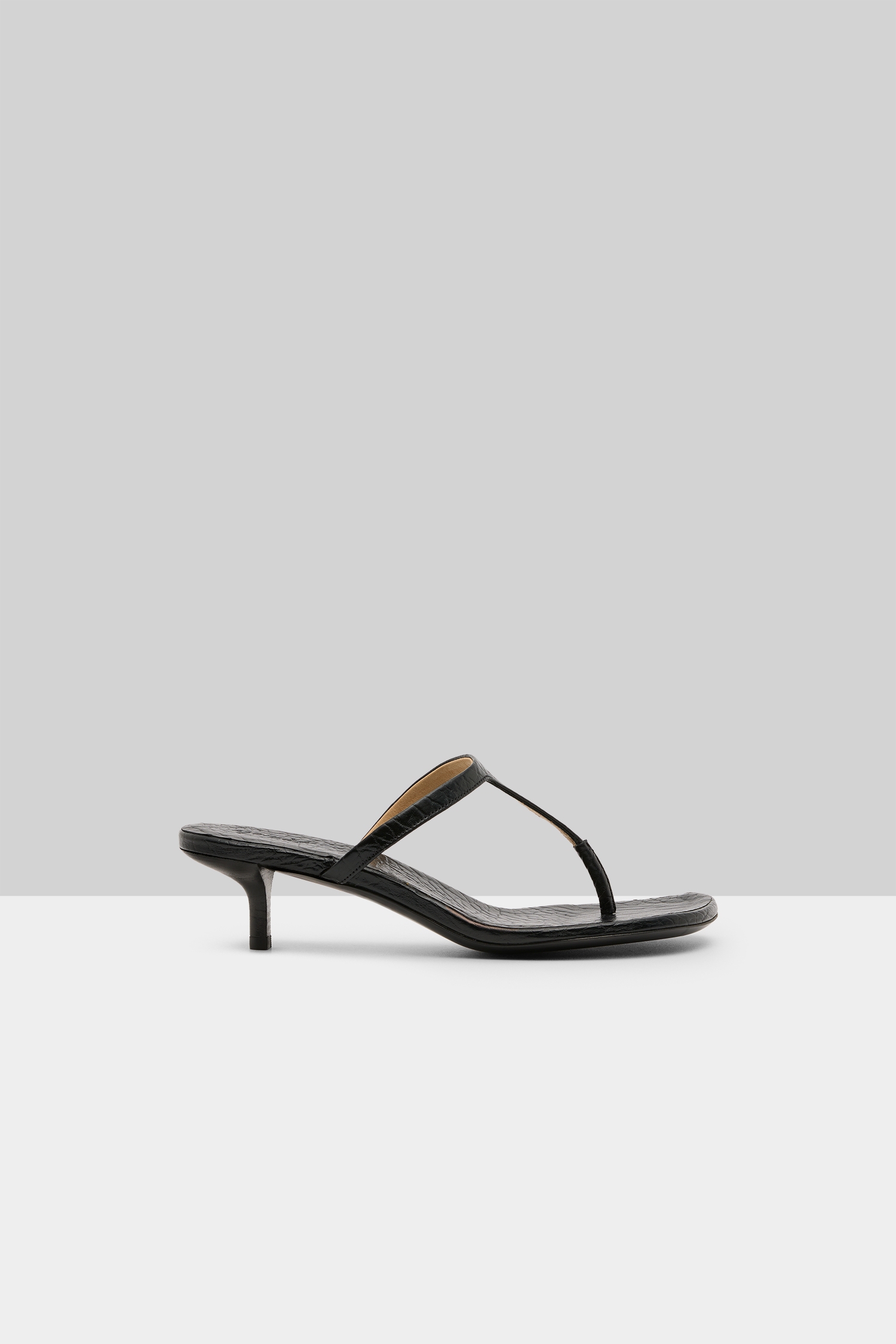 Sottiletta Black Sandal