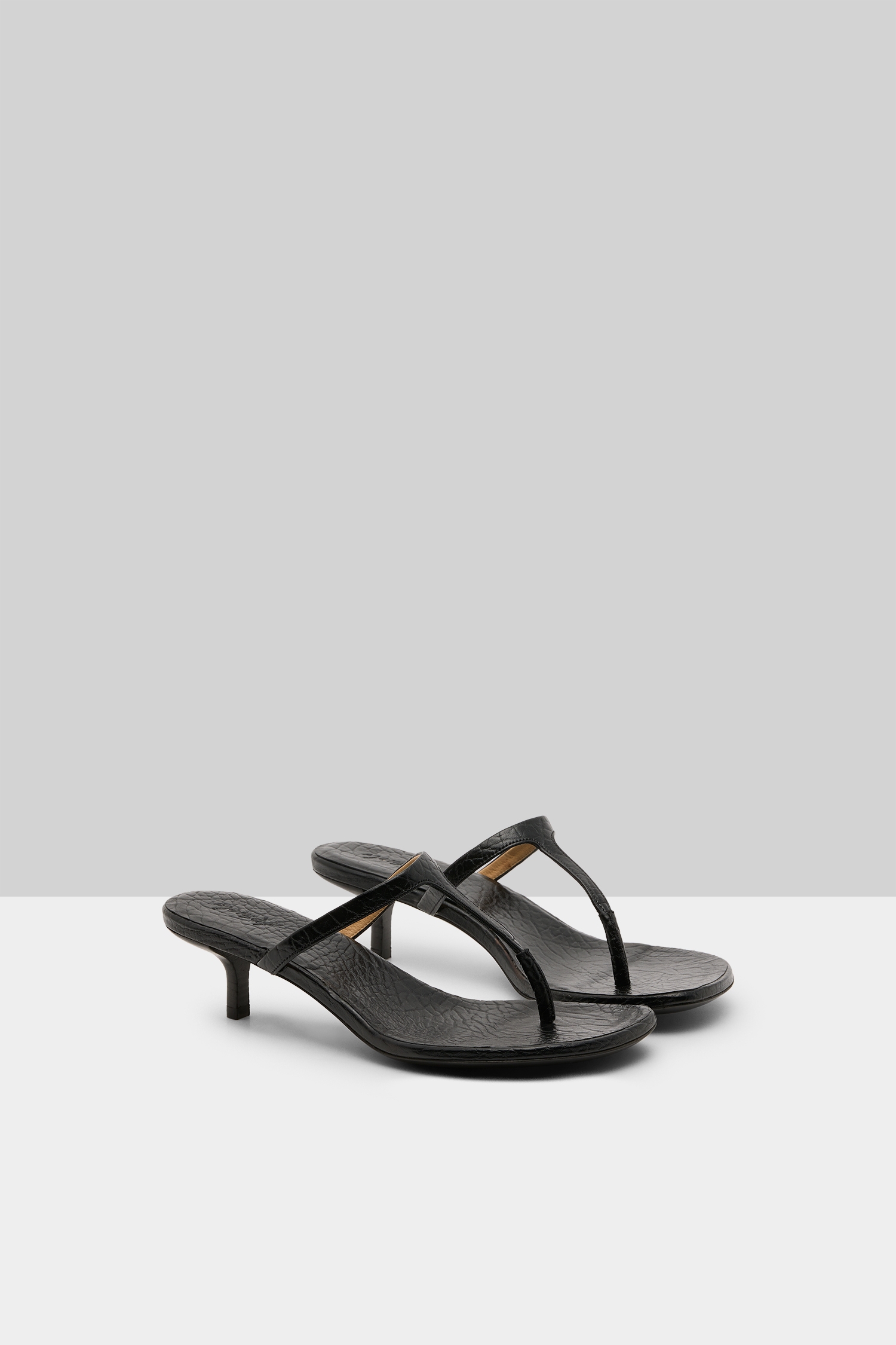Sottiletta Black Sandal