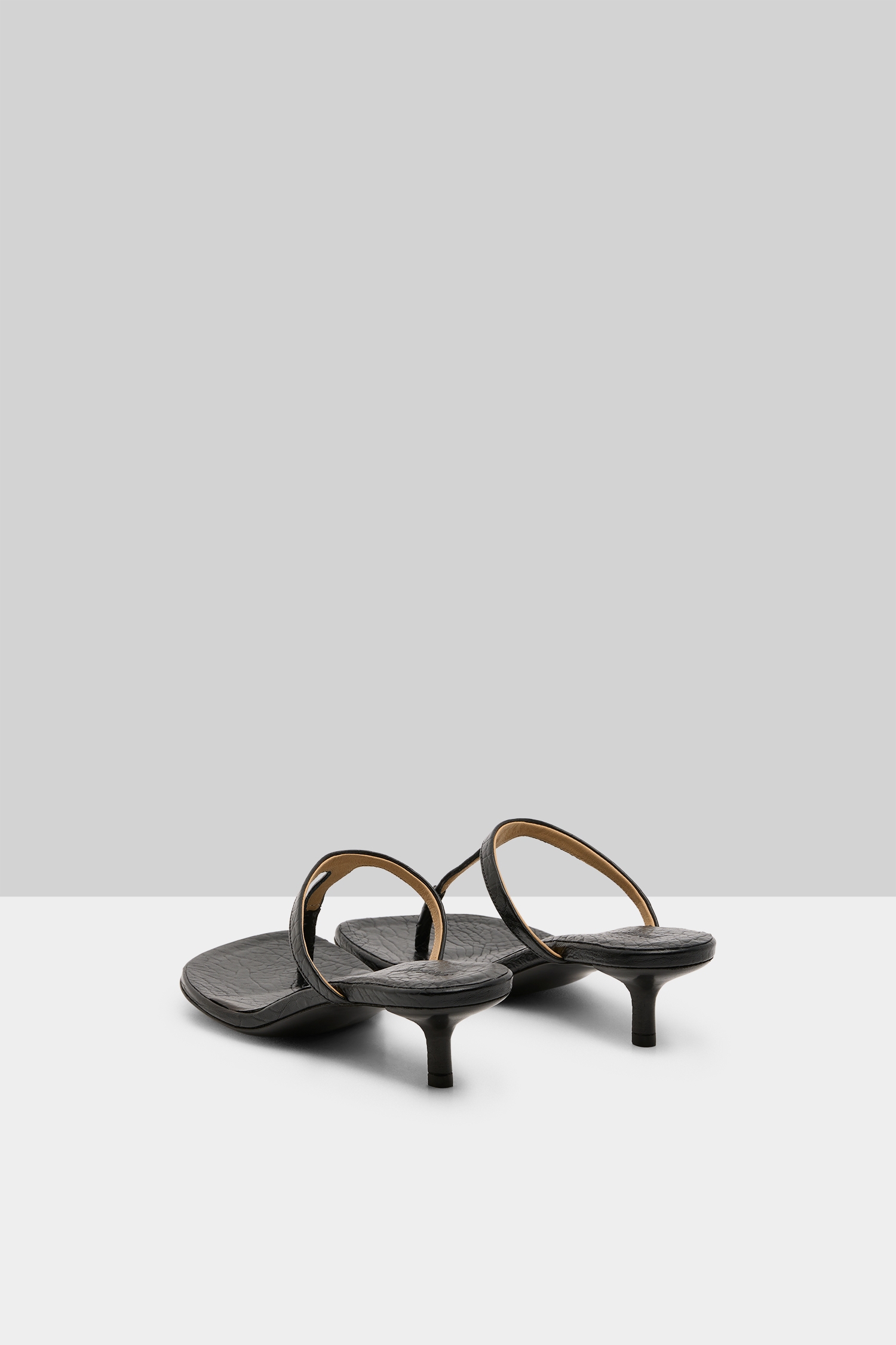 Sottiletta Black Sandal