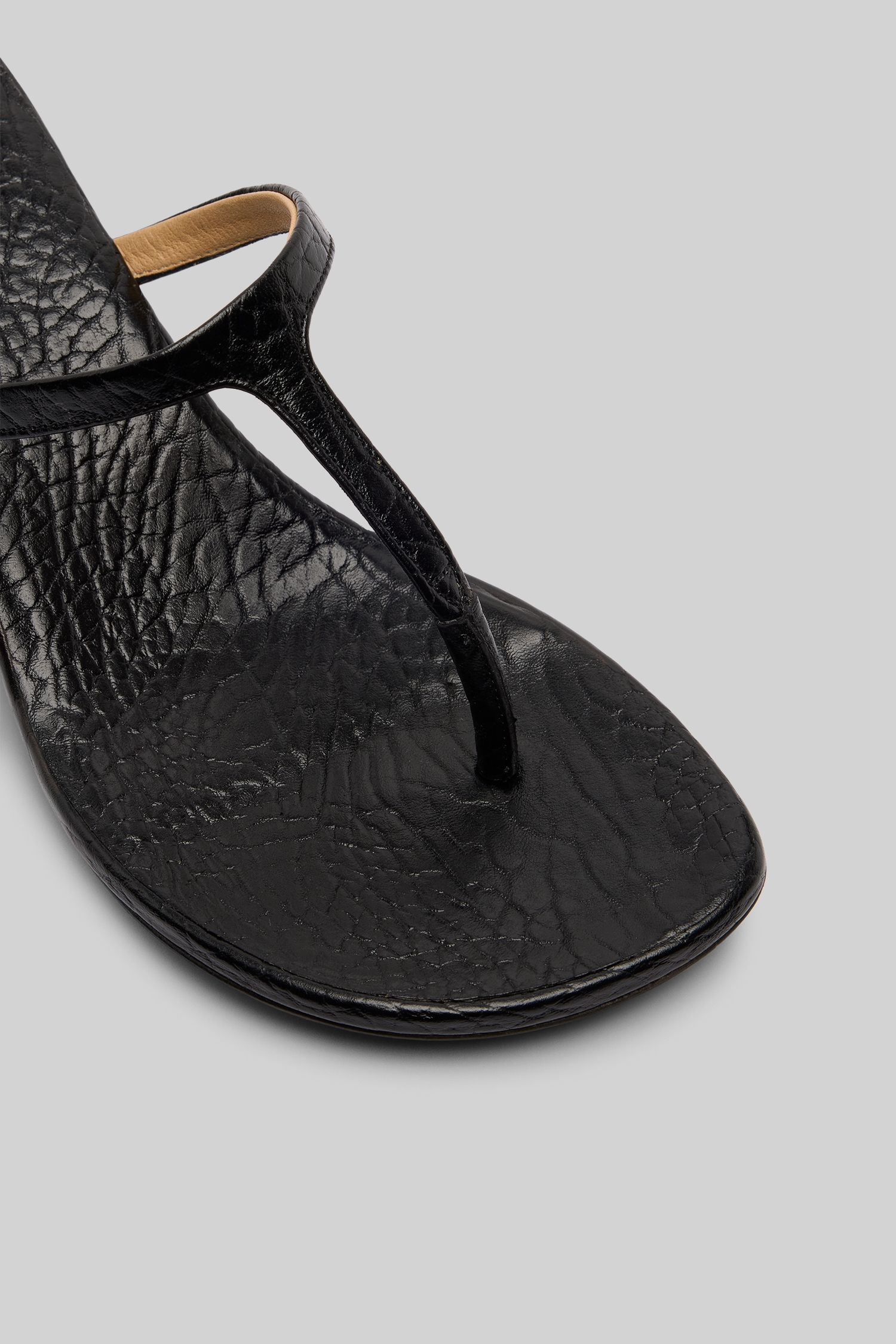 Sottiletta Black Sandal