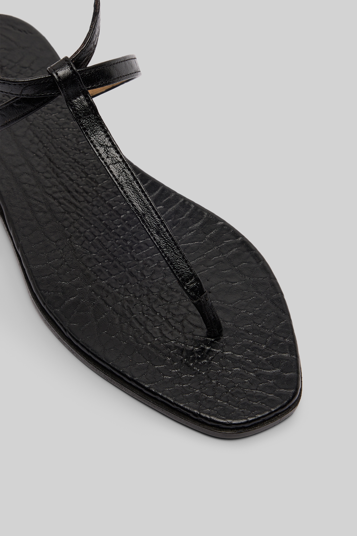 Traccia Black Sandal