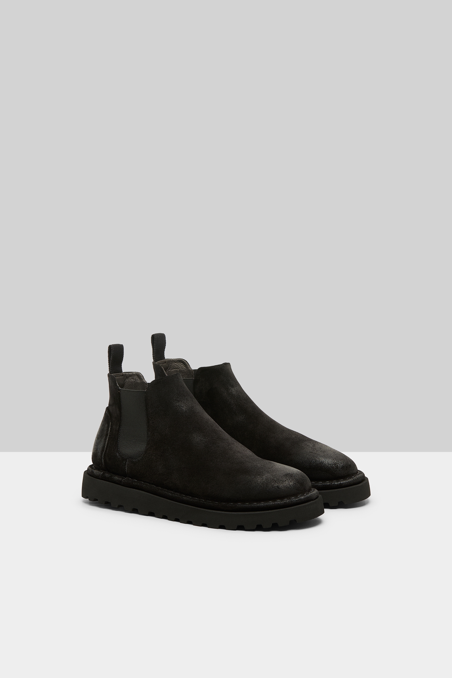 Sancrispa Alta Black Chelsea Boots