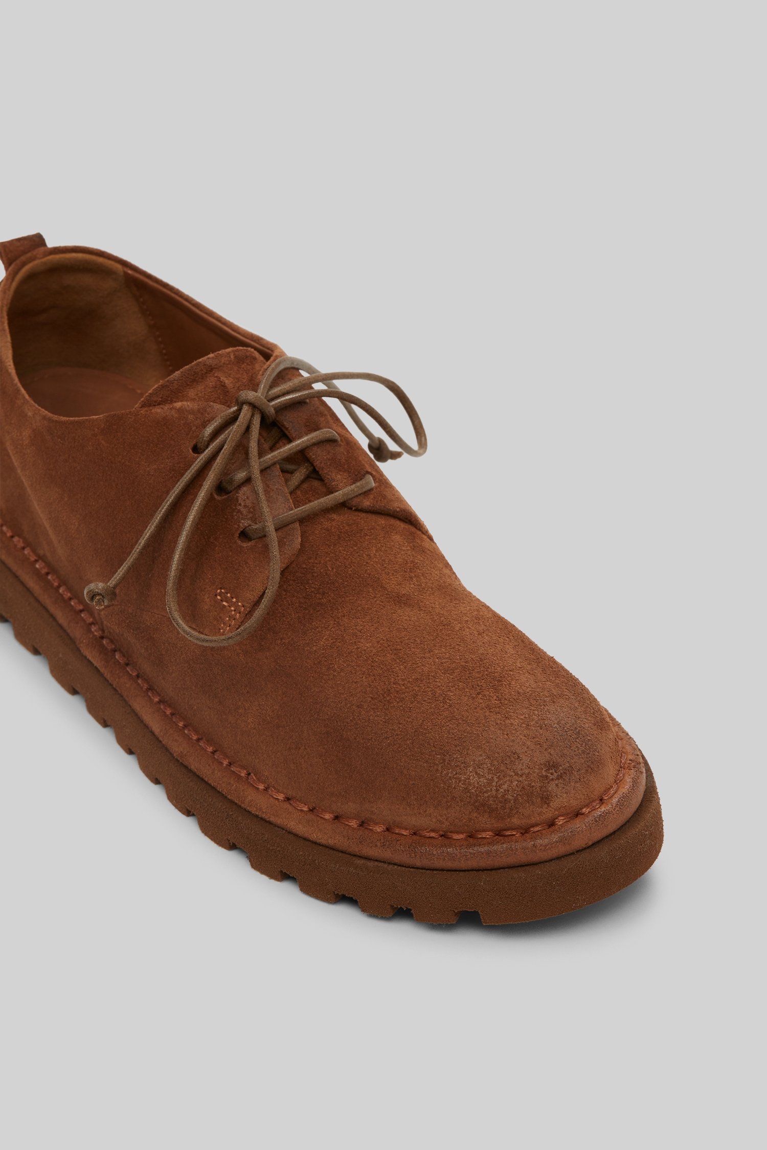 Sancrispa Alta Pomice Basalt Derby Shoes