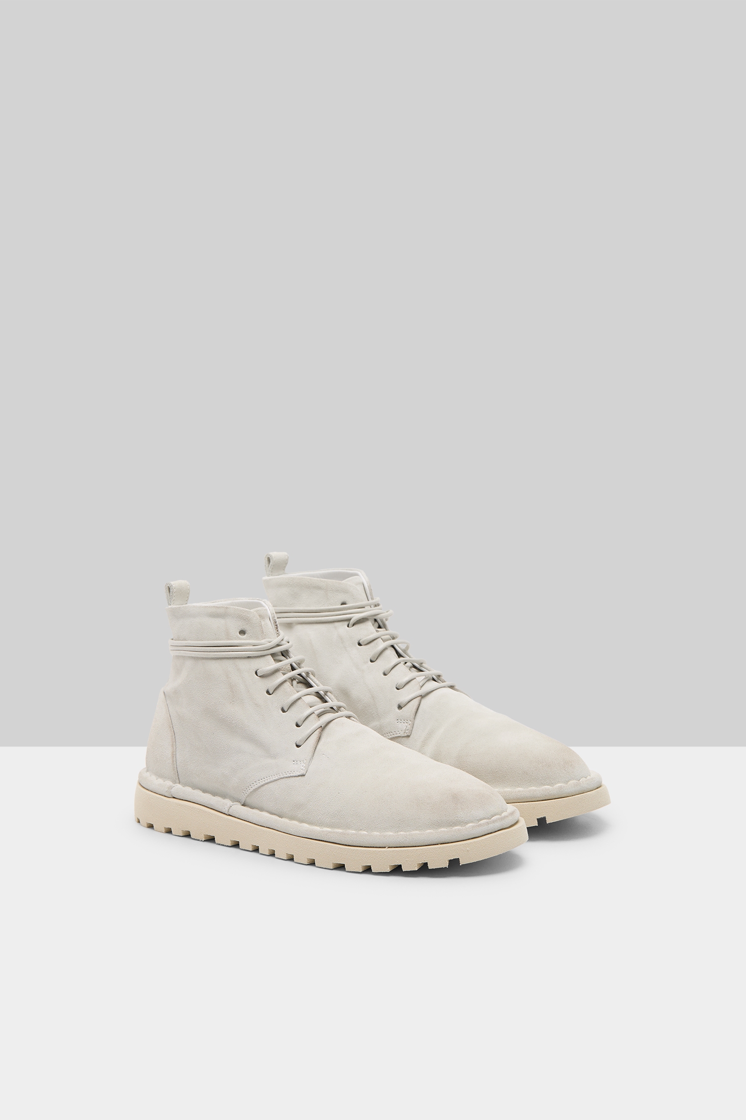 Sancrispa Alta Pomice Mist Suede Ankle Boots