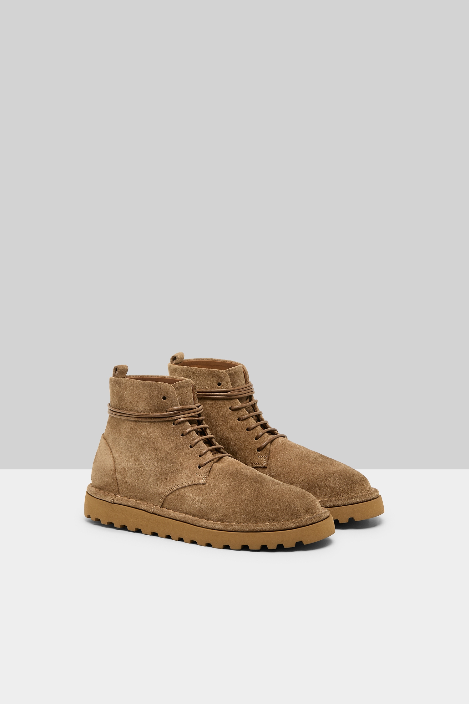 Sancrispa Alta Pomice Hazelnut Ankle Boots