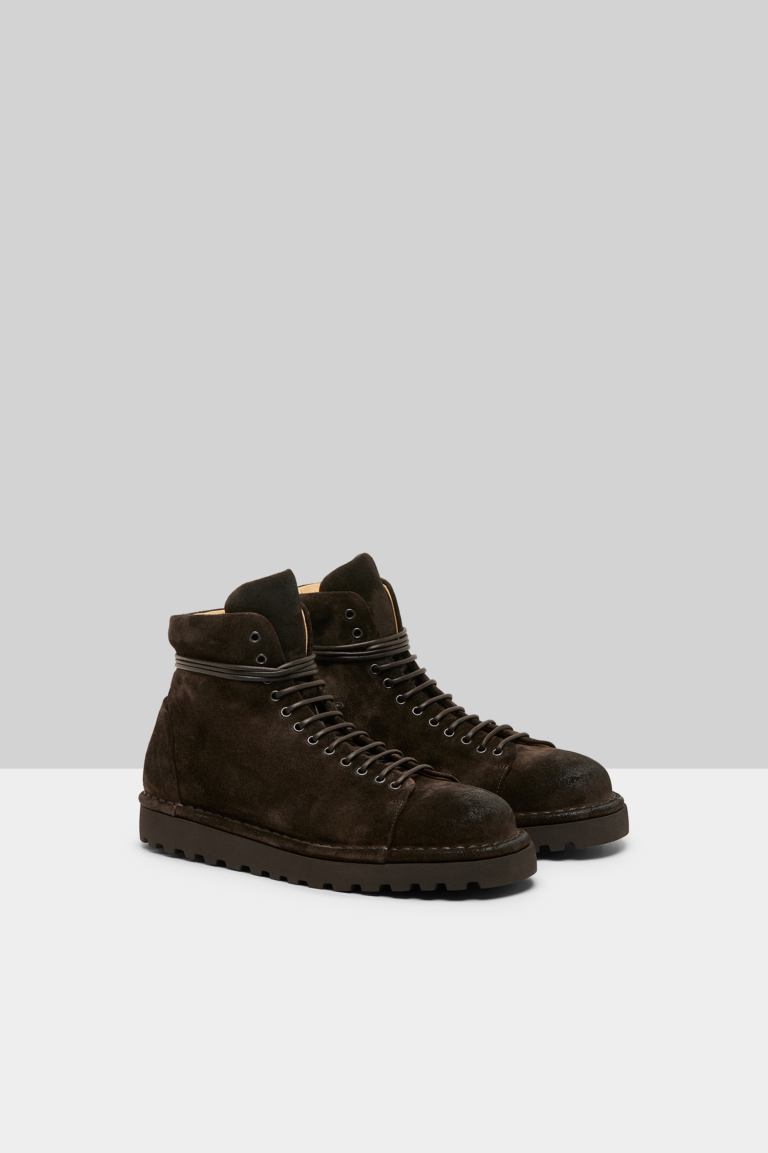 Pallottola Pomice Dark Brown Ankle Boots