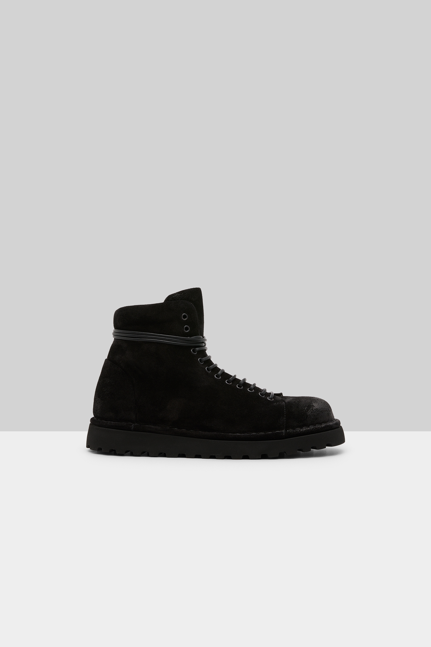 Pallottola Pomice Black Ankle Boots