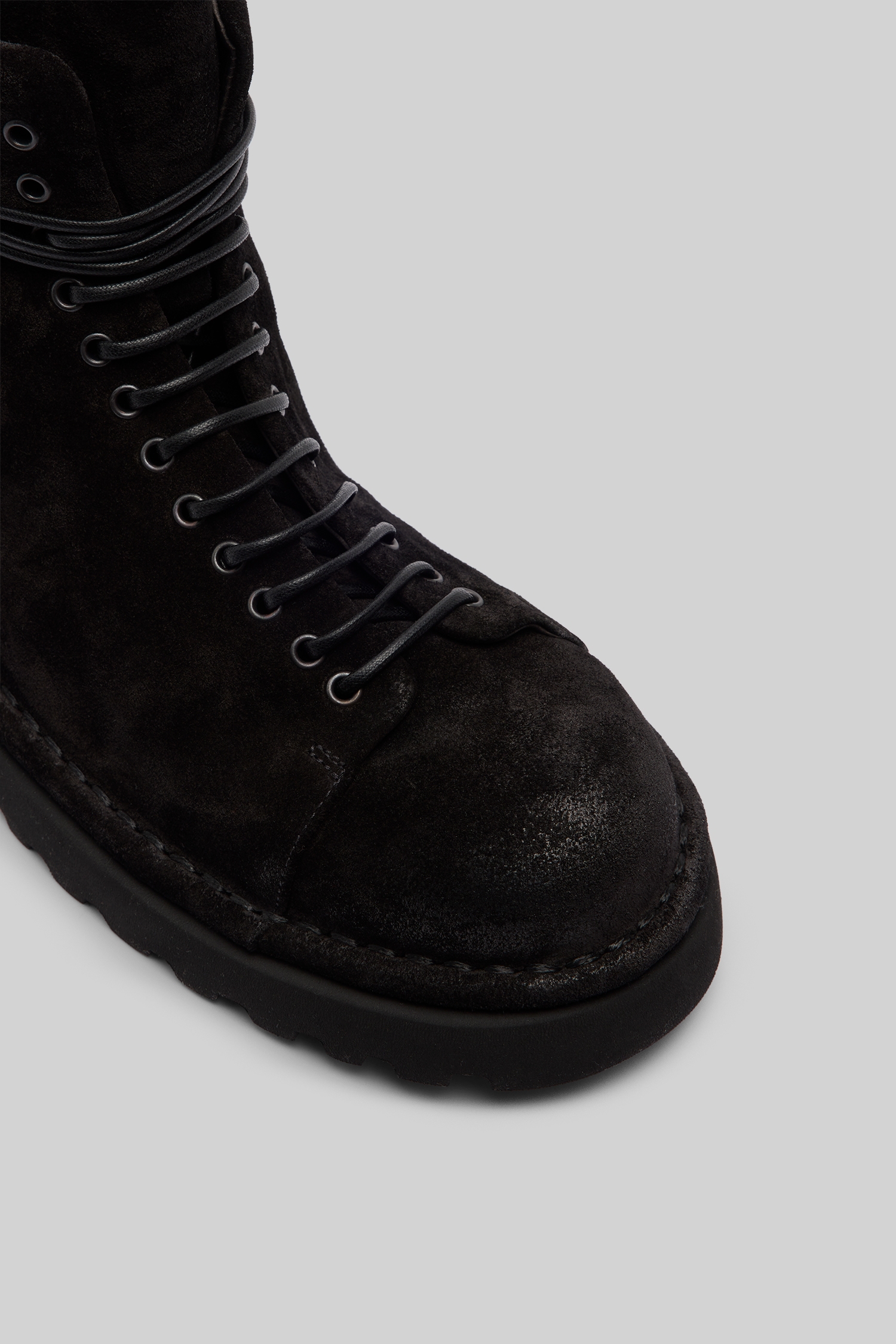 Pallottola Pomice Black Ankle Boots