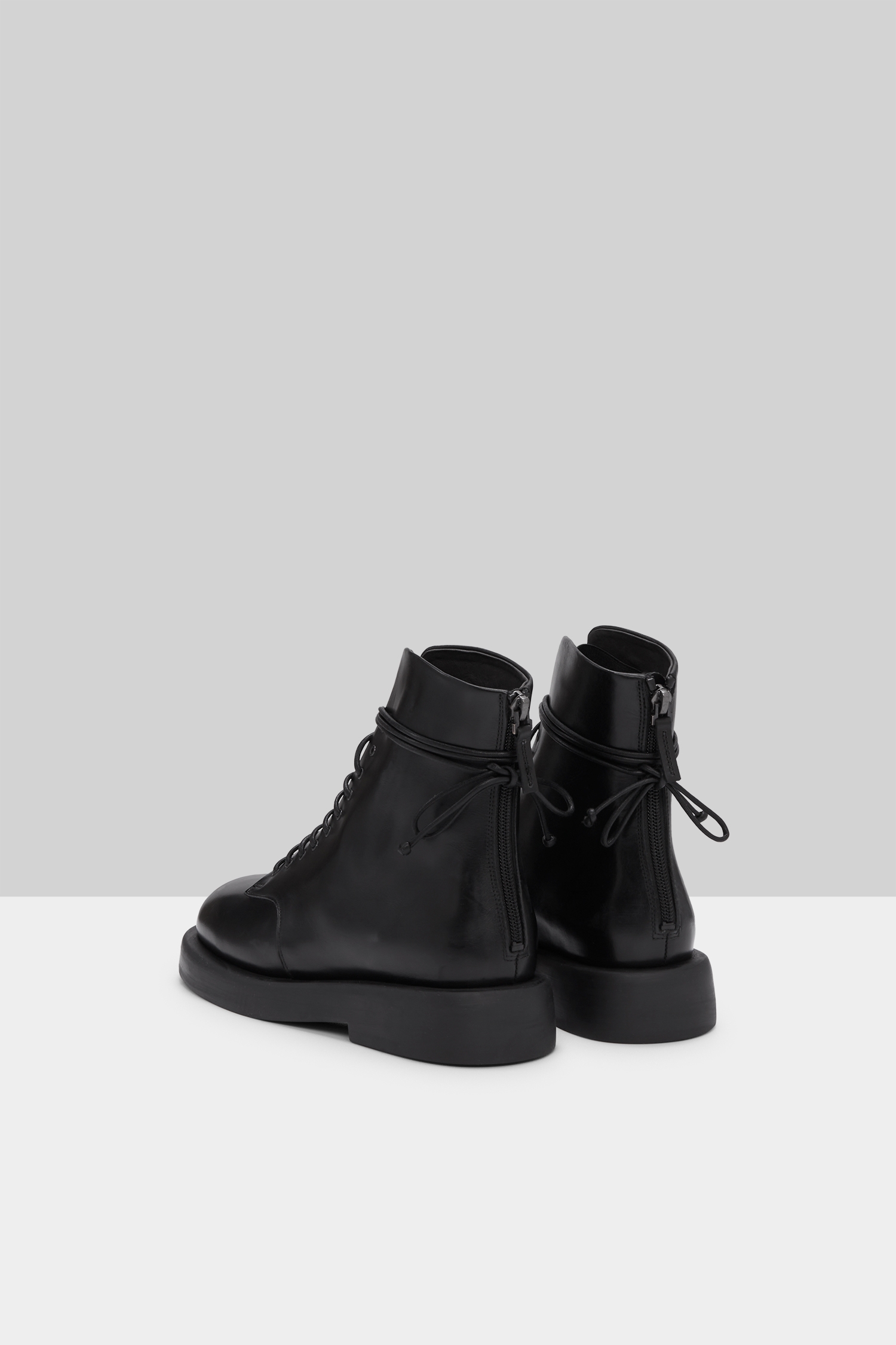 Gommello Black Ankle Boots