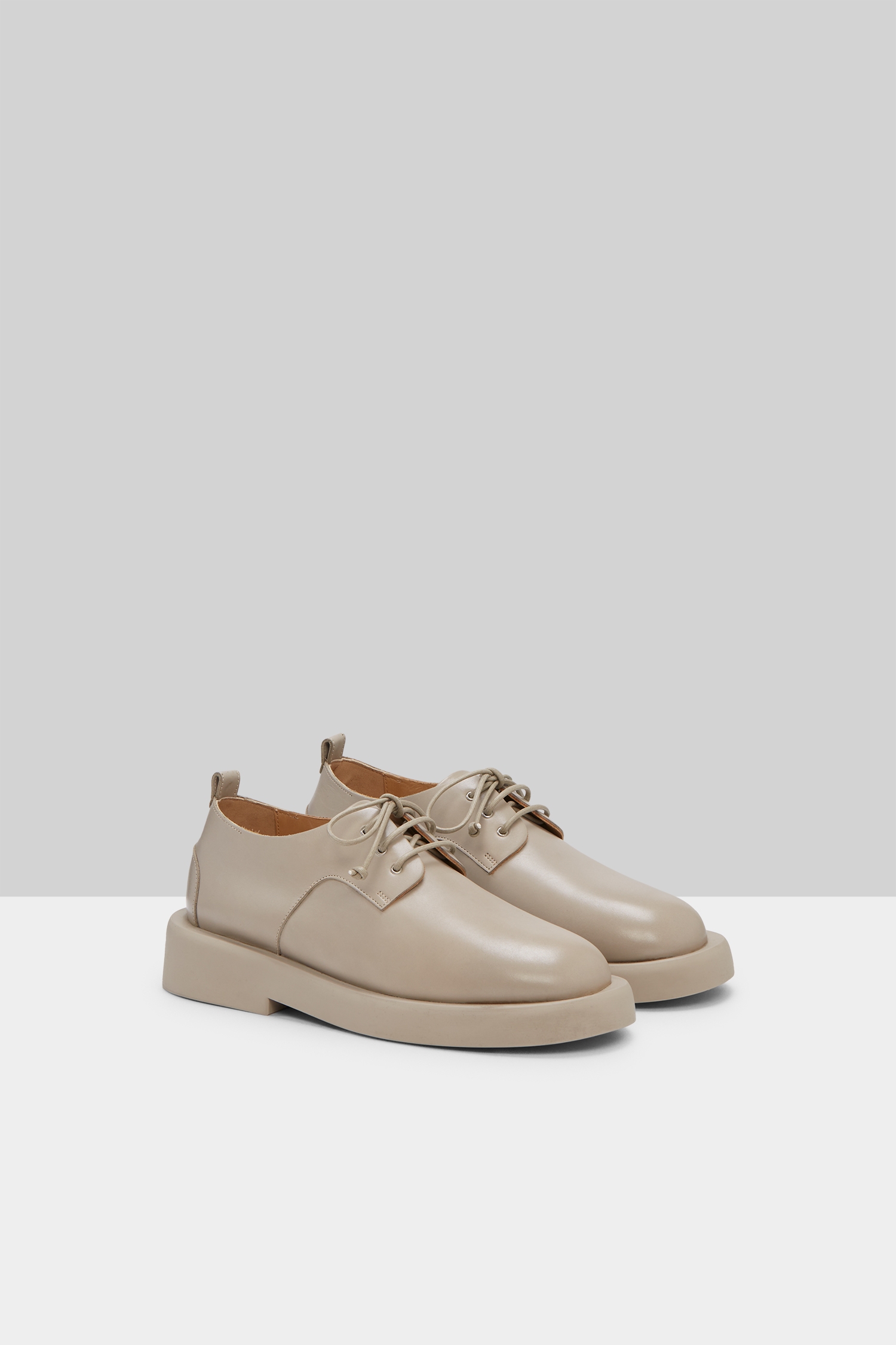 Gommello Clay Leather Derby Shoes