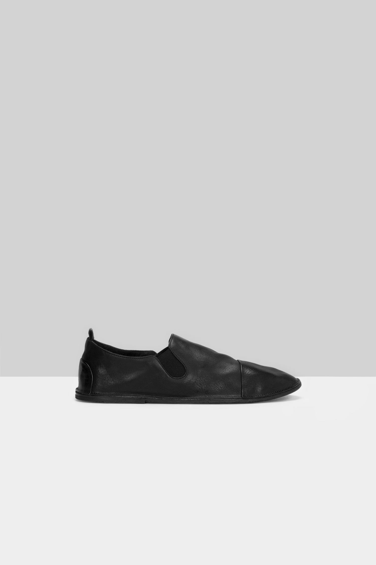Strasacco Slip On Black Man Marsell Made In Italy